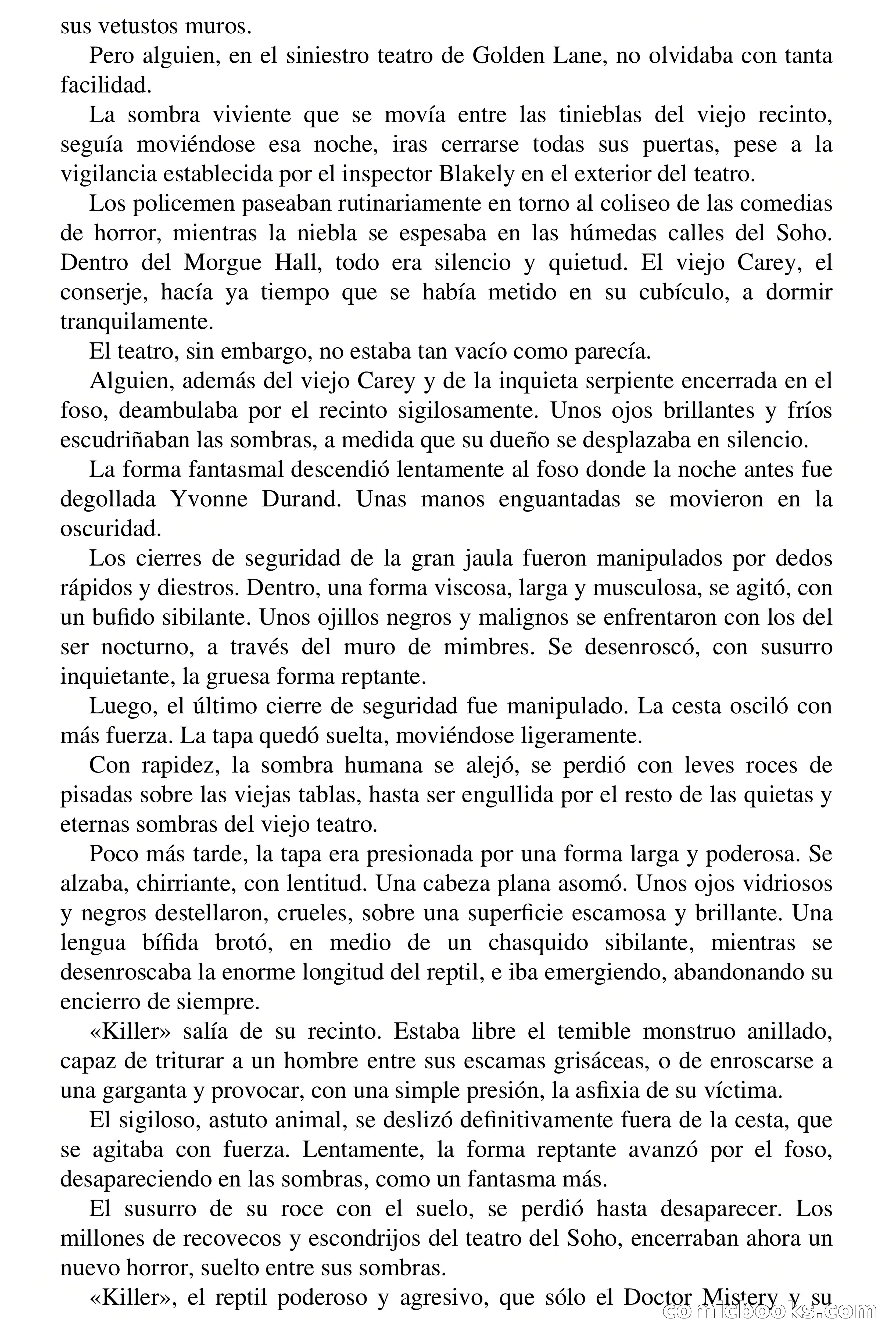 Selección Terror: El Teatro de los Horrores — page 47 of 66