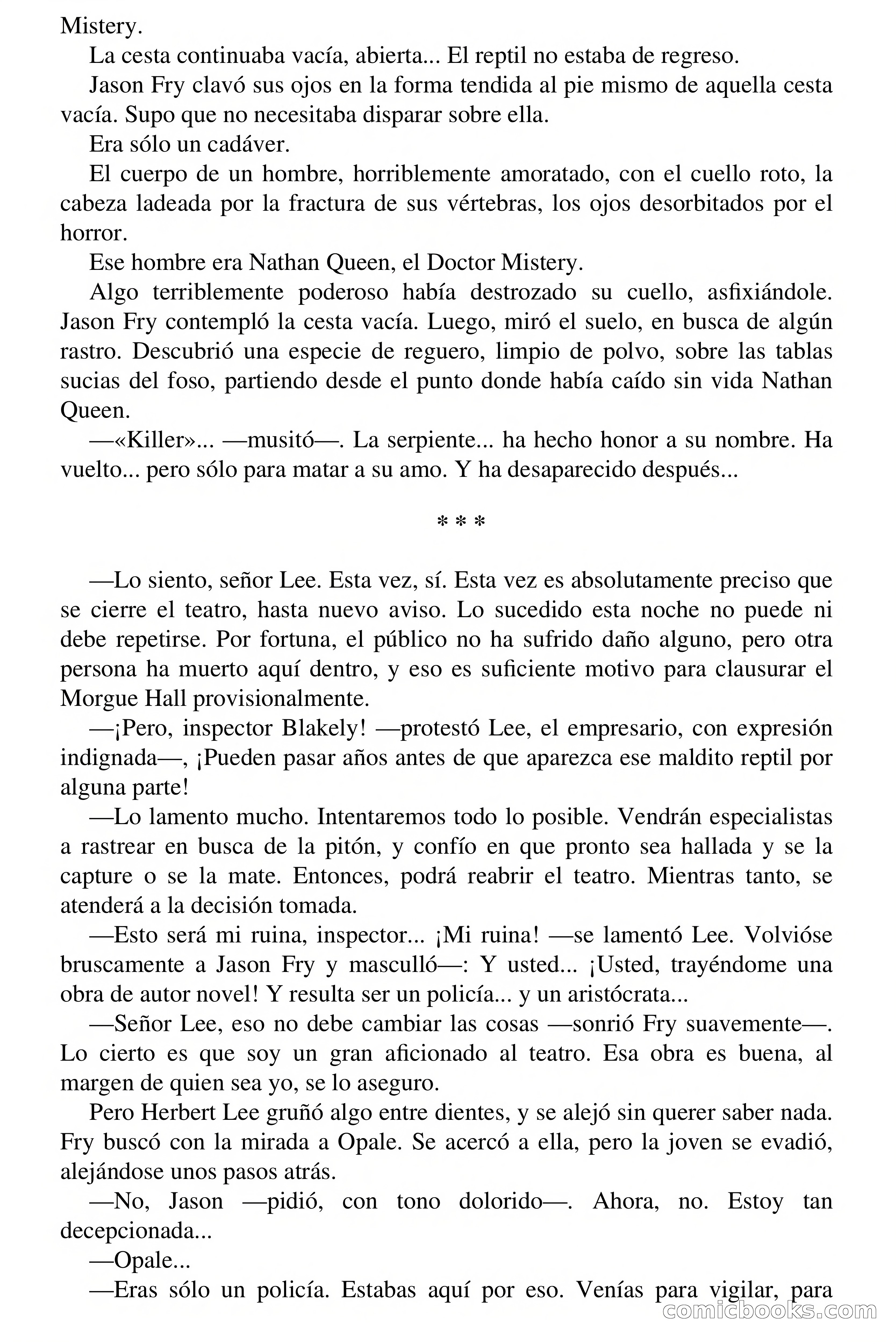 Selección Terror: El Teatro de los Horrores — page 55 of 66