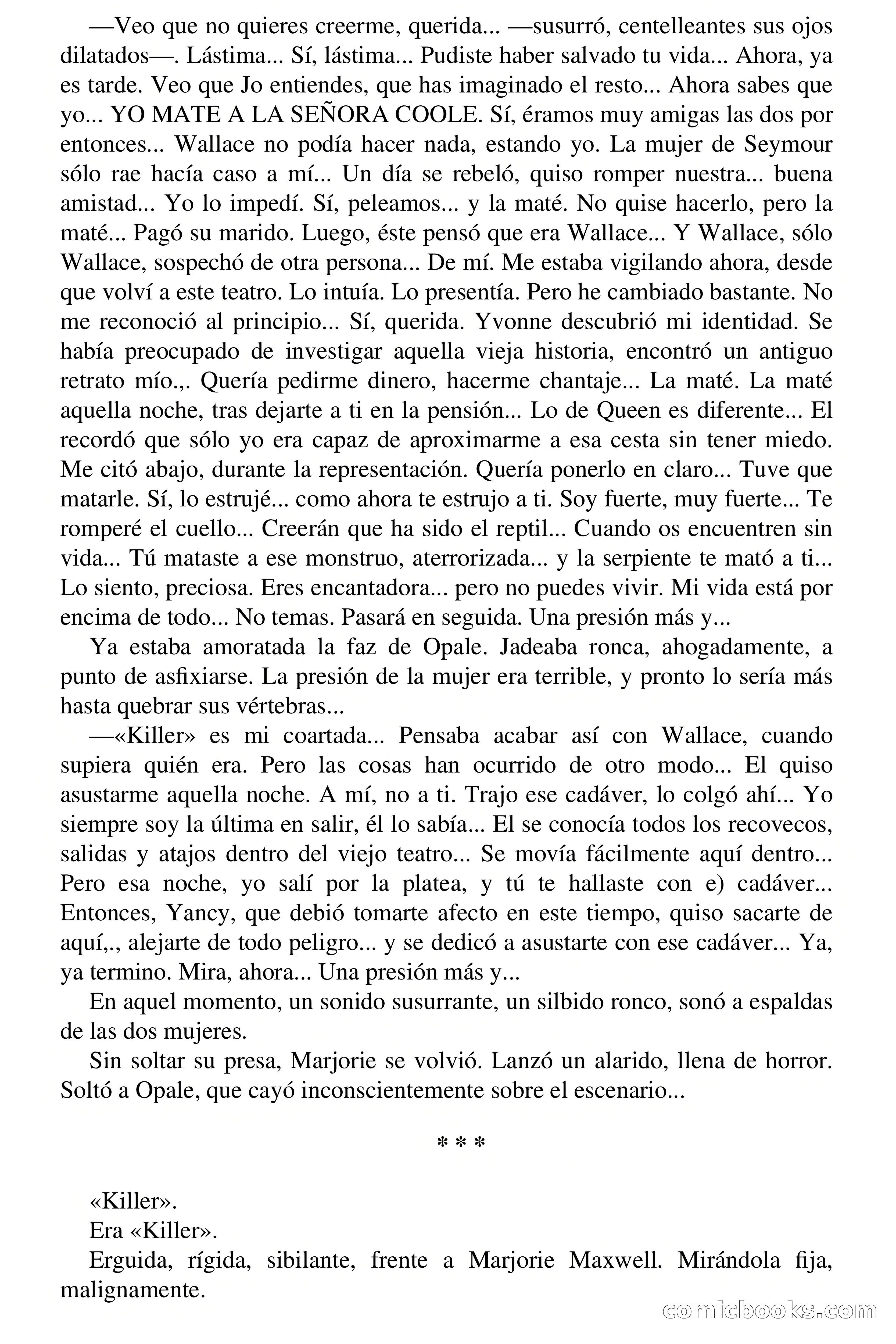 Selección Terror: El Teatro de los Horrores — page 61 of 66