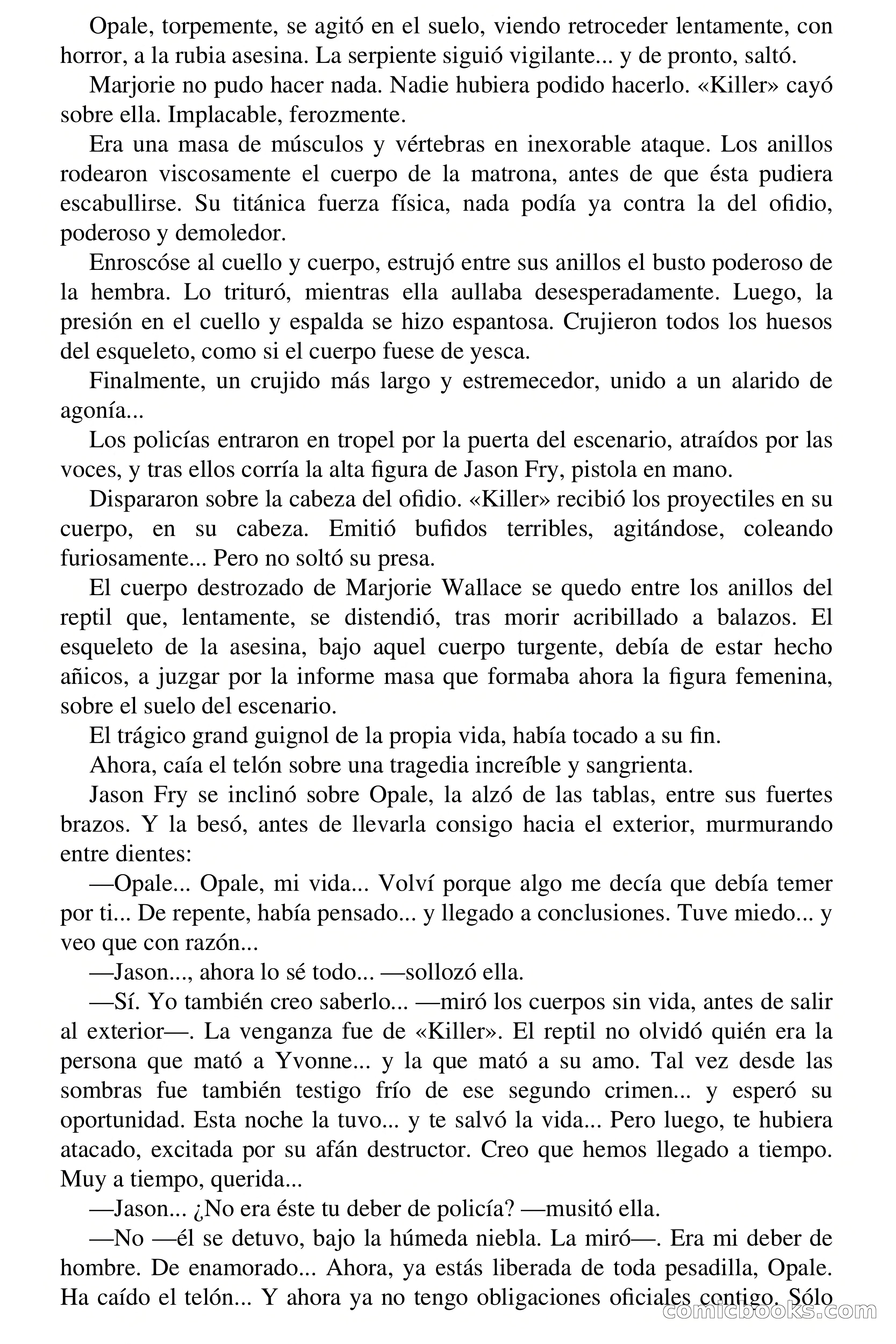 Selección Terror: El Teatro de los Horrores — page 62 of 66