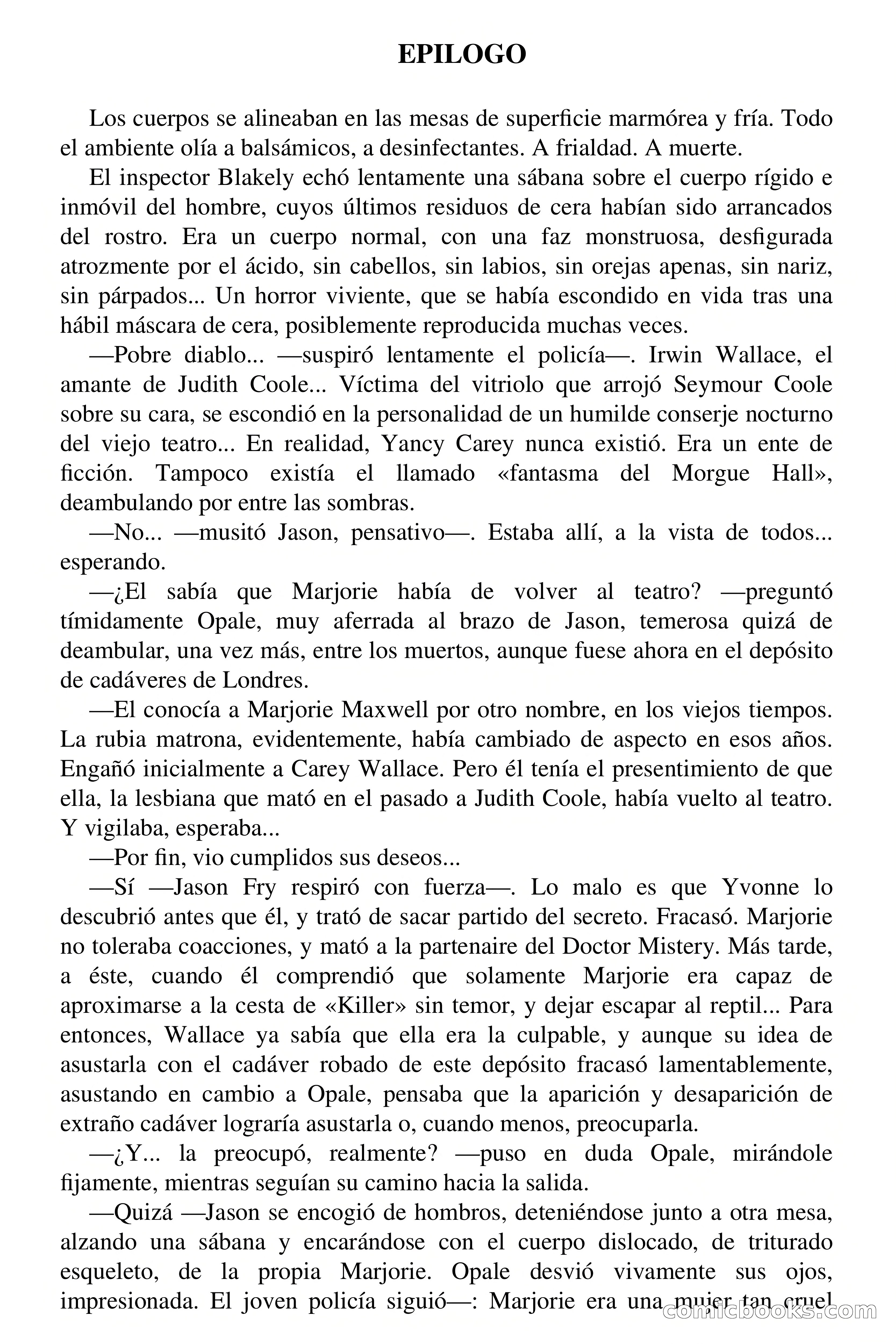 Selección Terror: El Teatro de los Horrores — page 64 of 66