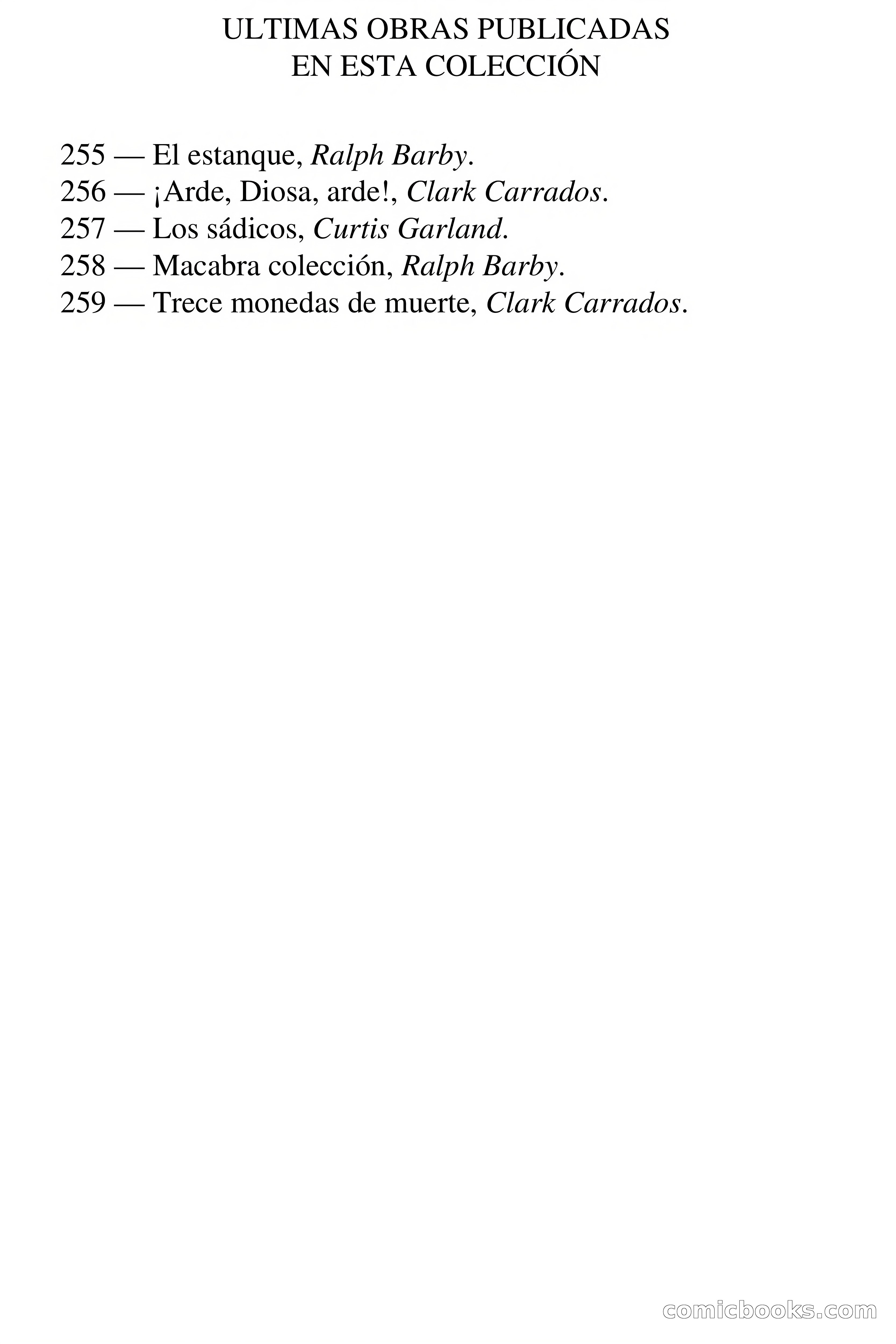 Selección Terror: Curtis Garland - Londres, 1888 — page 3 of 71