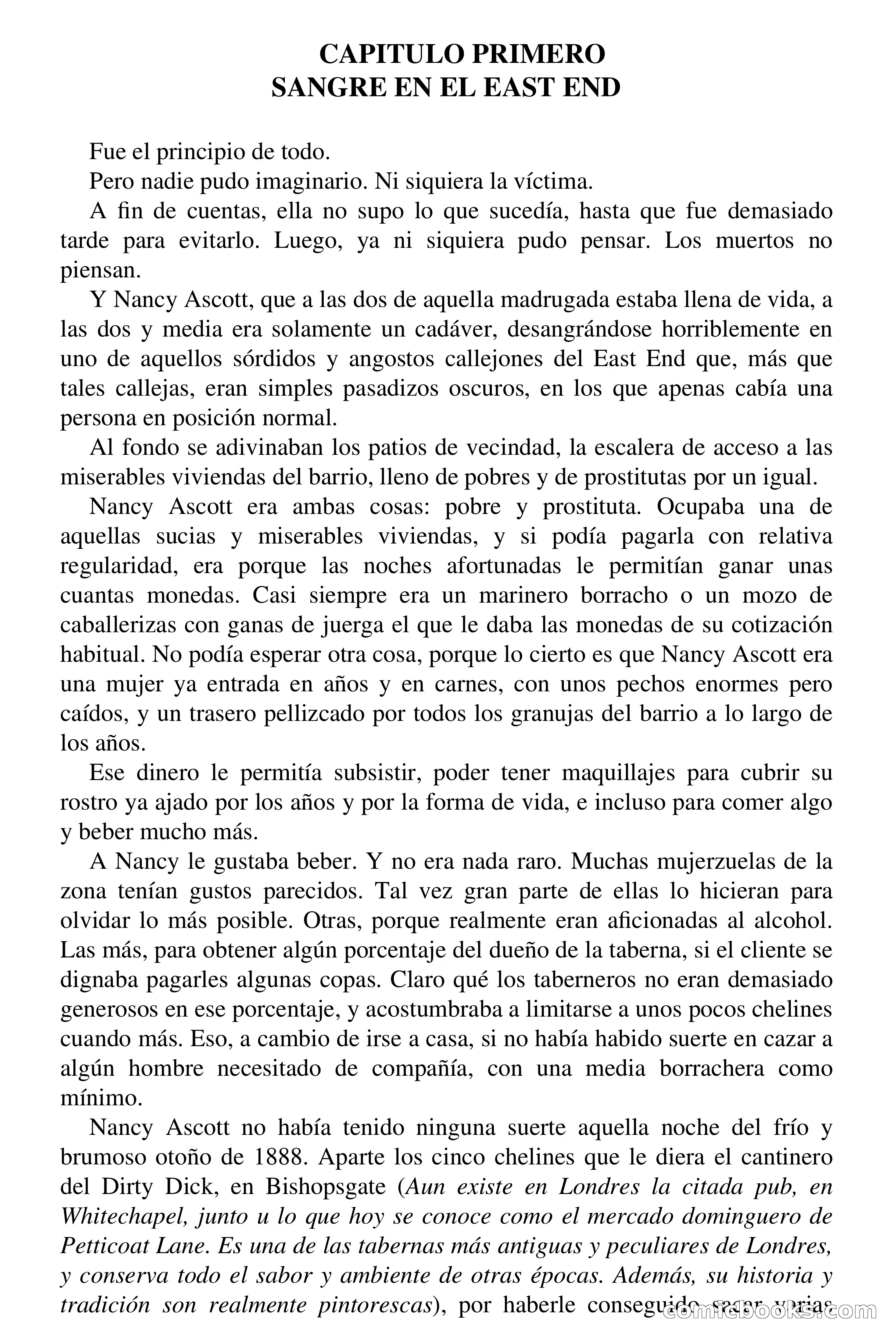 Selección Terror: Curtis Garland - Londres, 1888 — page 8 of 71