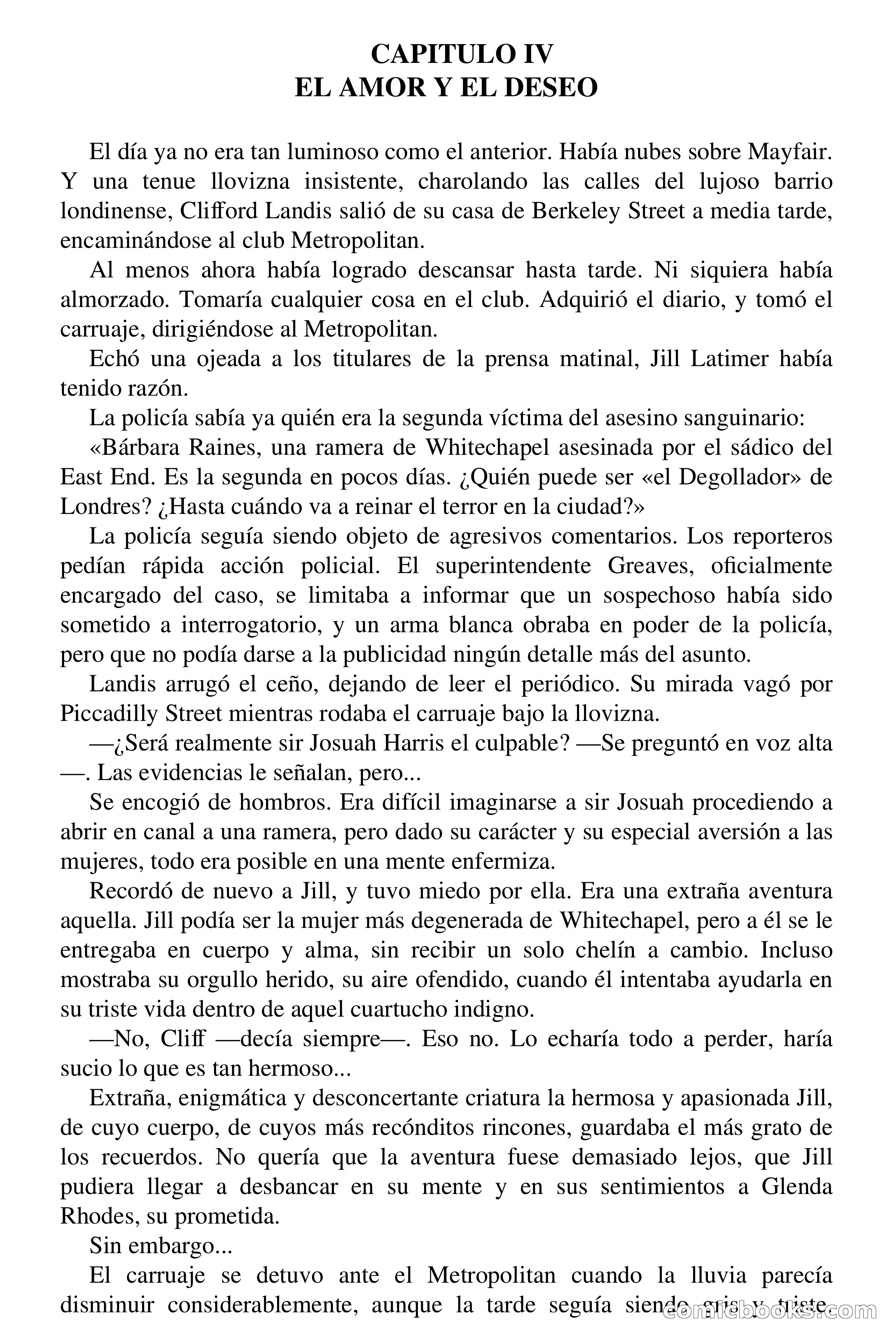 Selección Terror: Curtis Garland - Londres, 1888 — page 32 of 71