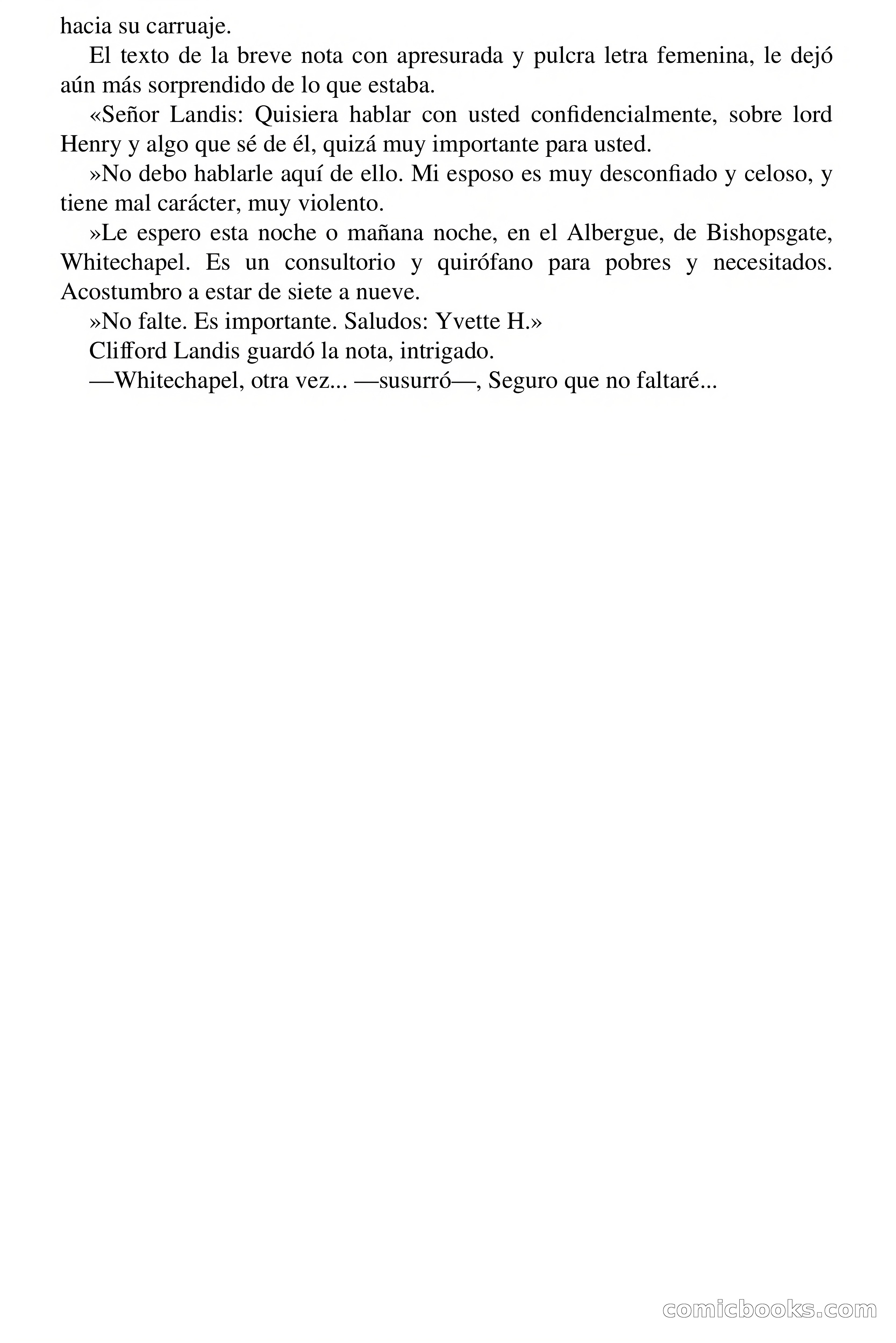 Selección Terror: Curtis Garland - Londres, 1888 — page 38 of 71