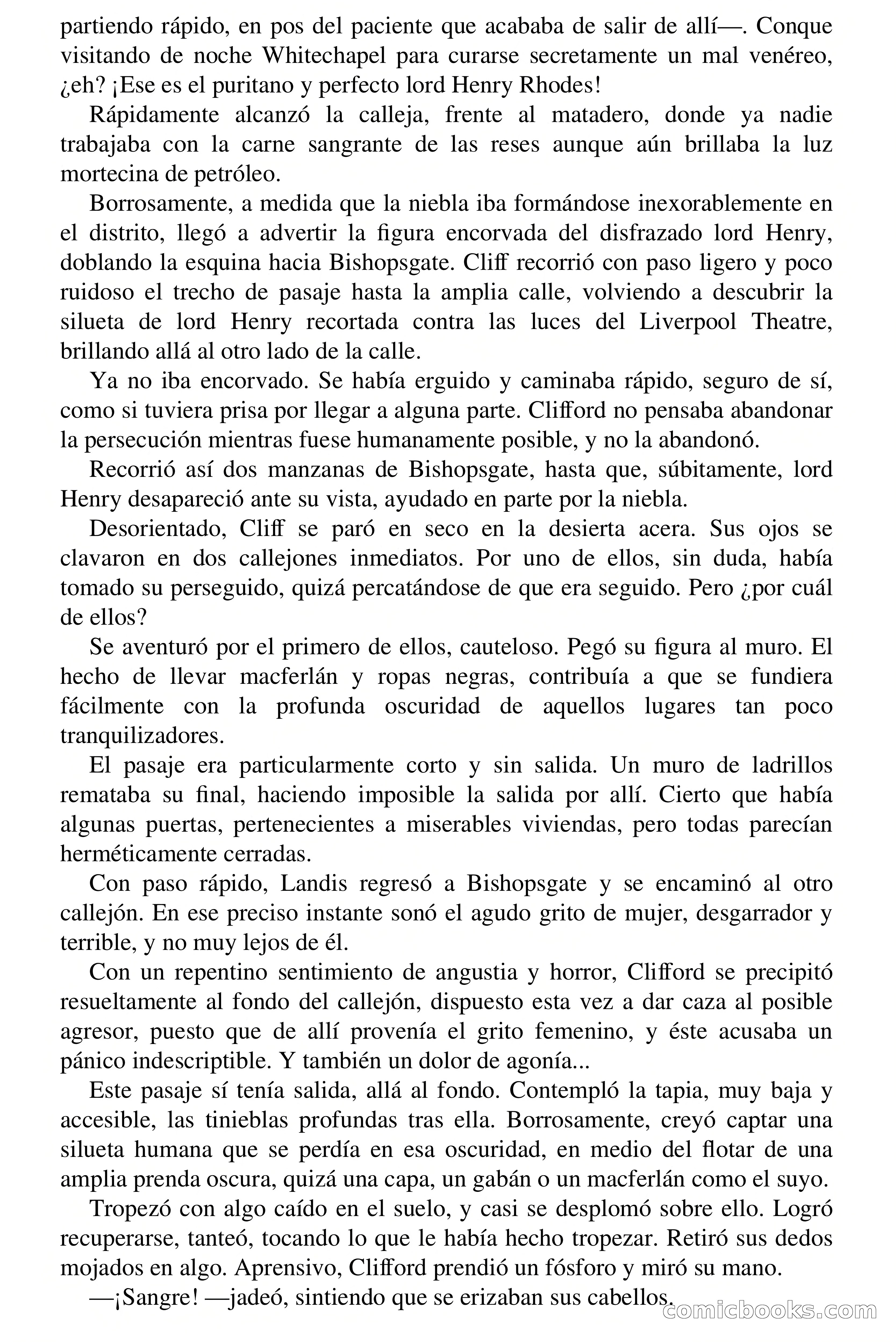 Selección Terror: Curtis Garland - Londres, 1888 — page 43 of 71