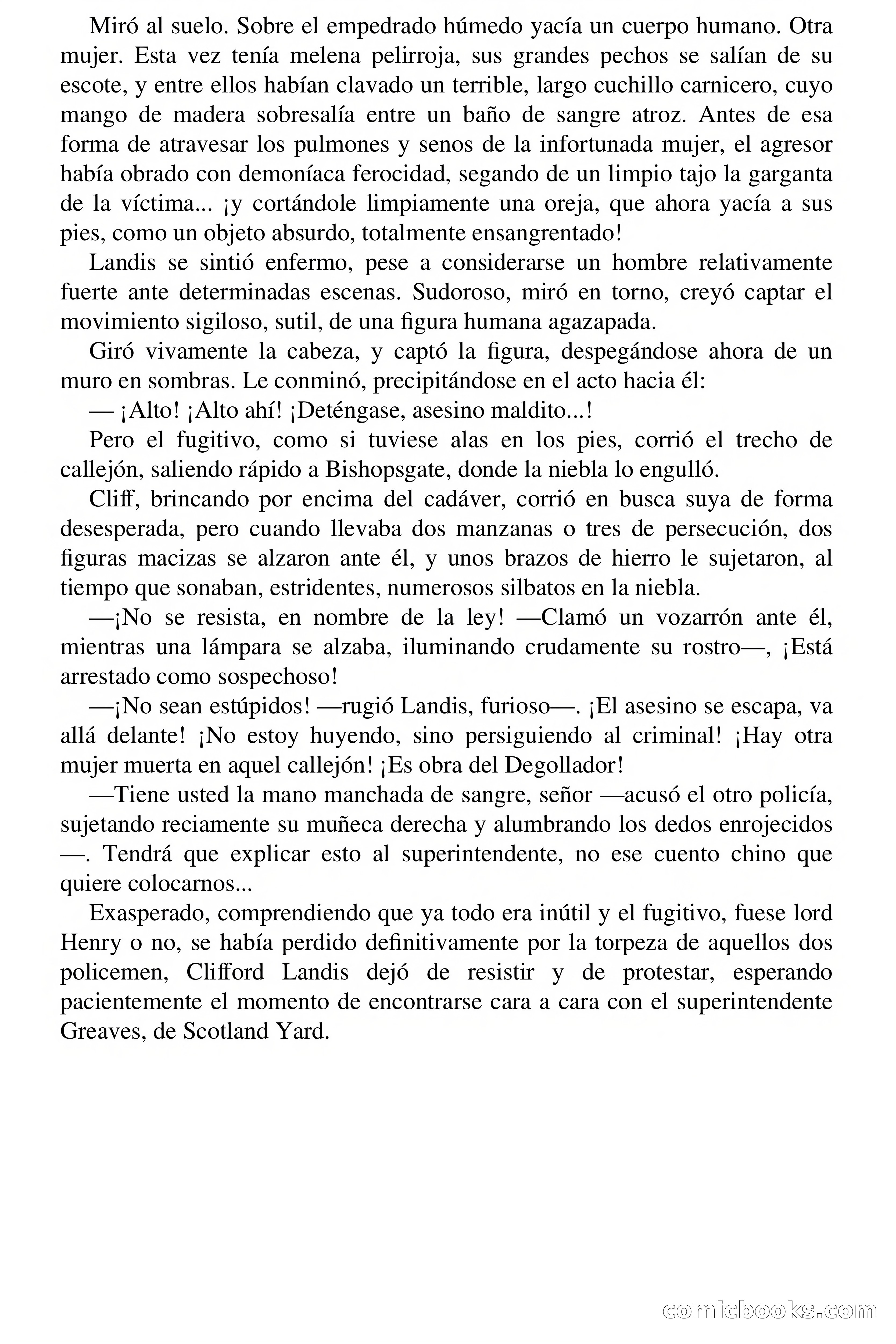 Selección Terror: Curtis Garland - Londres, 1888 — page 44 of 71