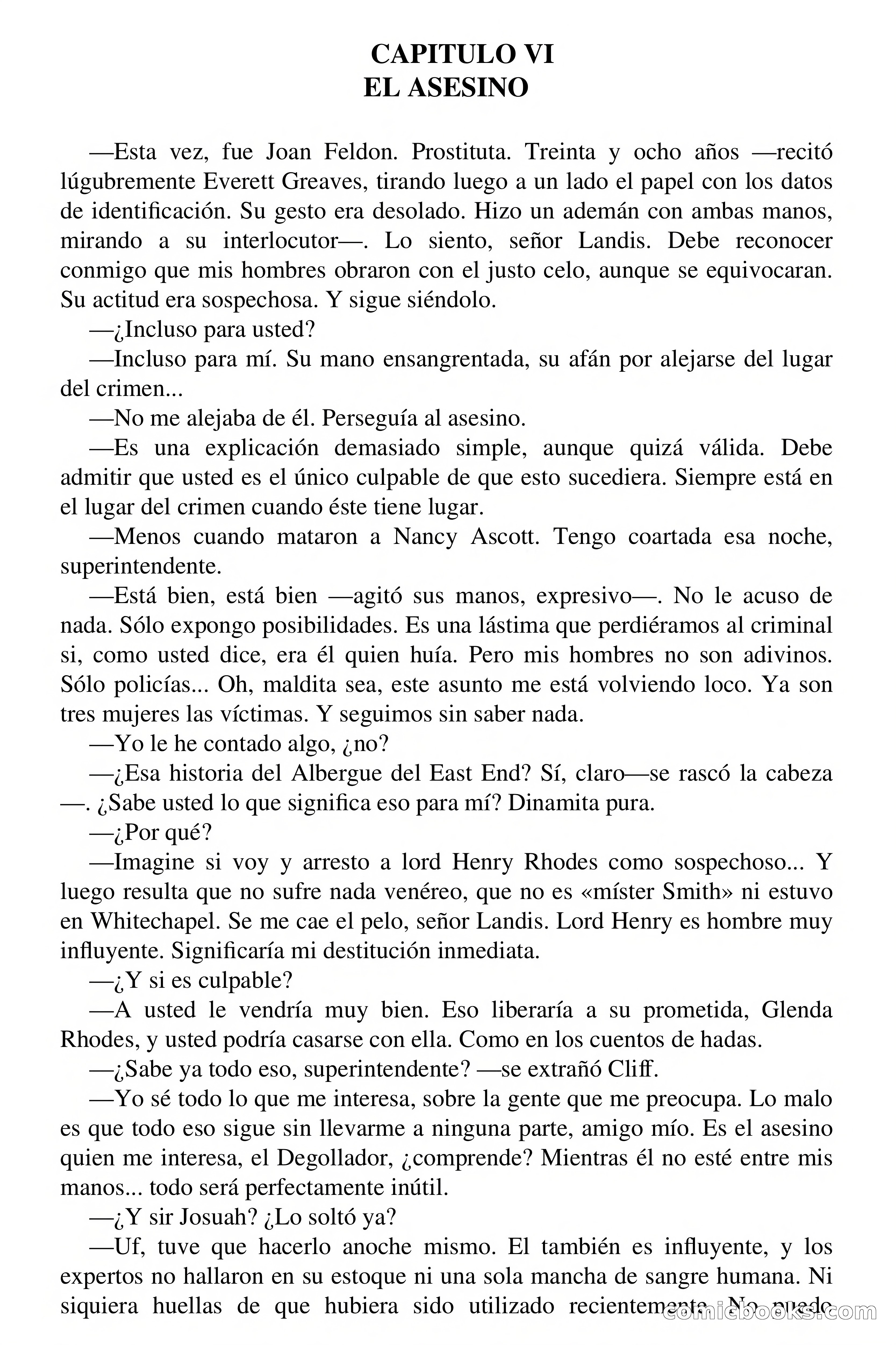 Selección Terror: Curtis Garland - Londres, 1888 — page 45 of 71