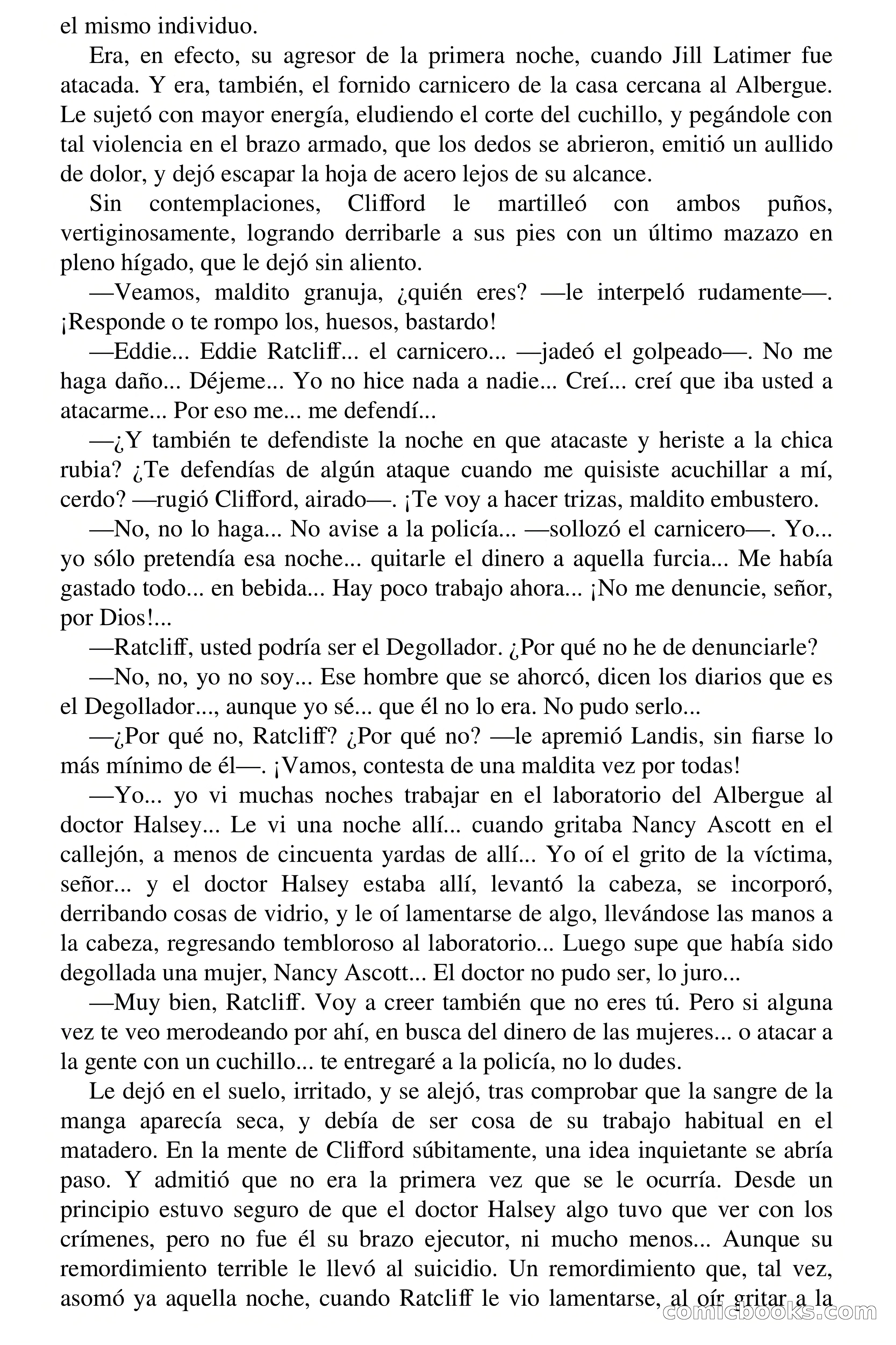 Selección Terror: Curtis Garland - Londres, 1888 — page 56 of 71