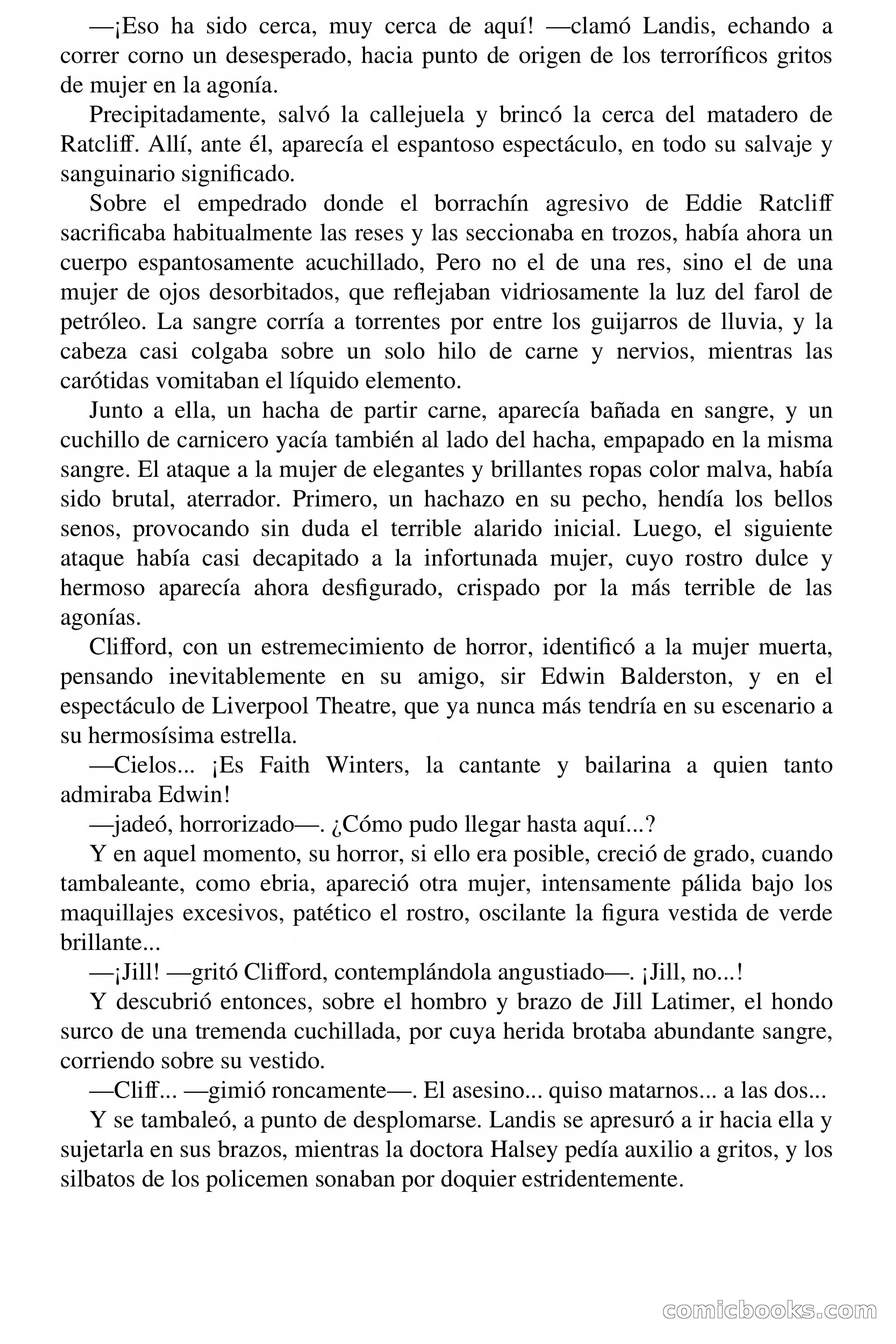 Selección Terror: Curtis Garland - Londres, 1888 — page 58 of 71
