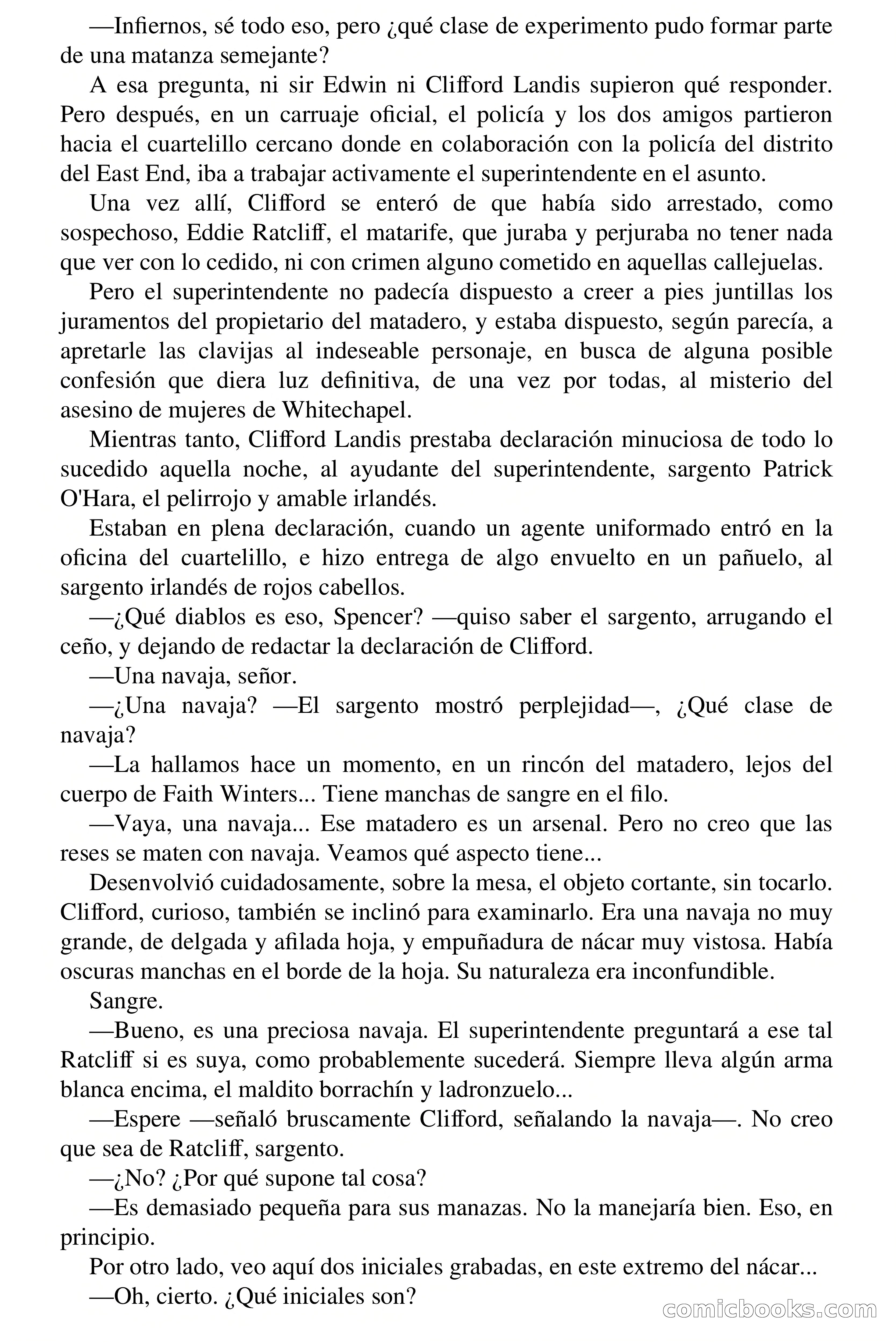 Selección Terror: Curtis Garland - Londres, 1888 — page 61 of 71
