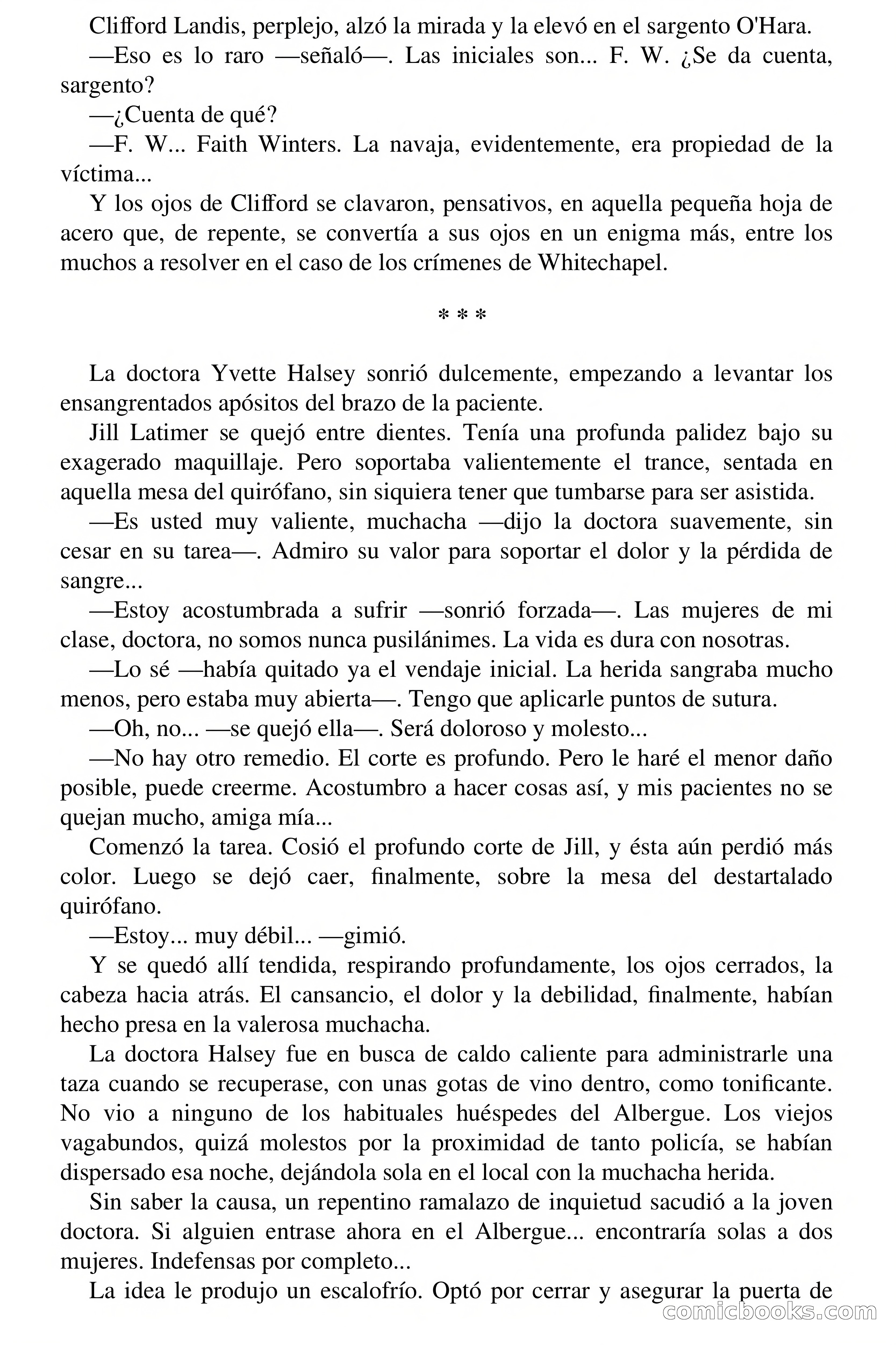 Selección Terror: Curtis Garland - Londres, 1888 — page 62 of 71