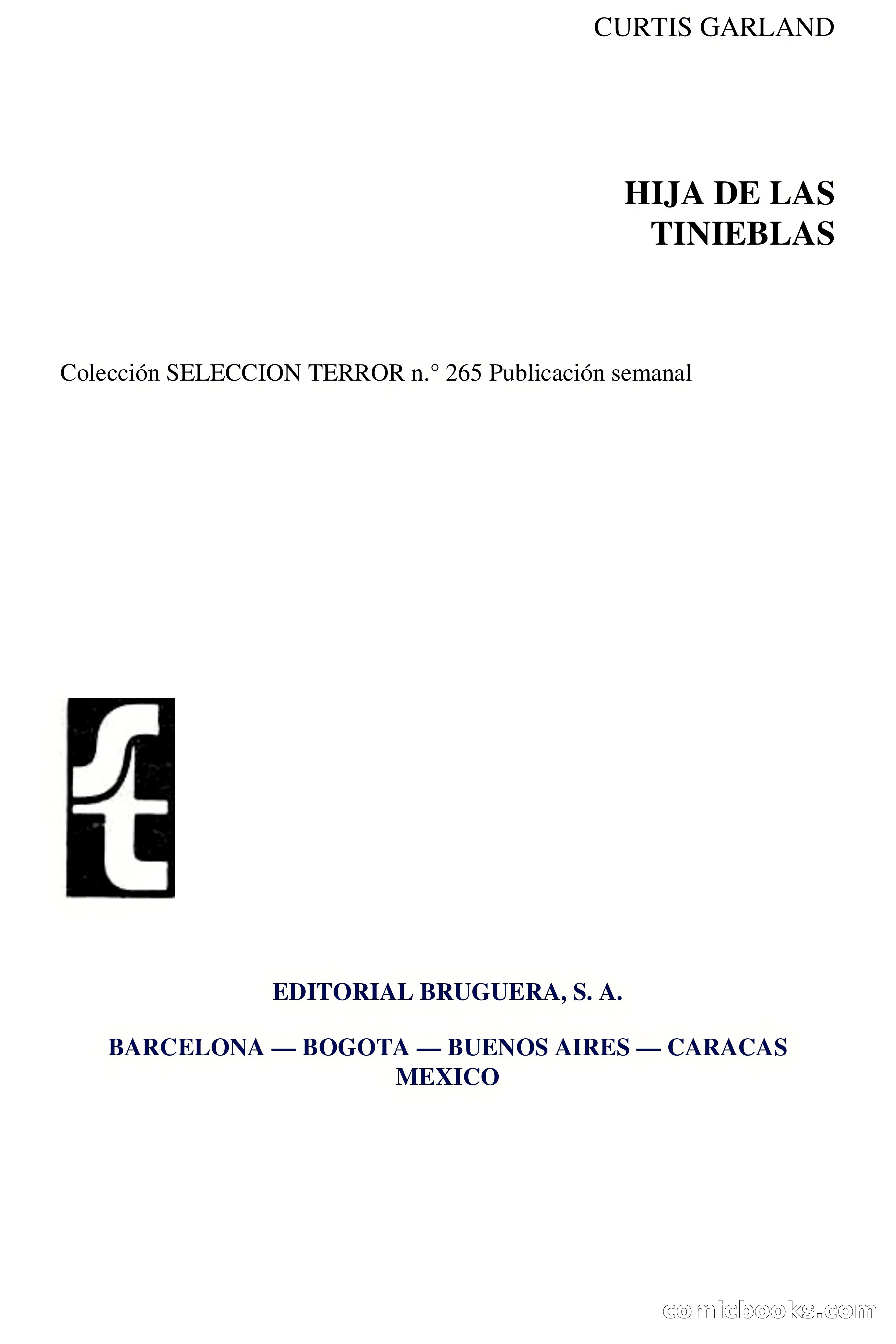 Selección Terror: Hija de las tinieblas — page 3 of 88