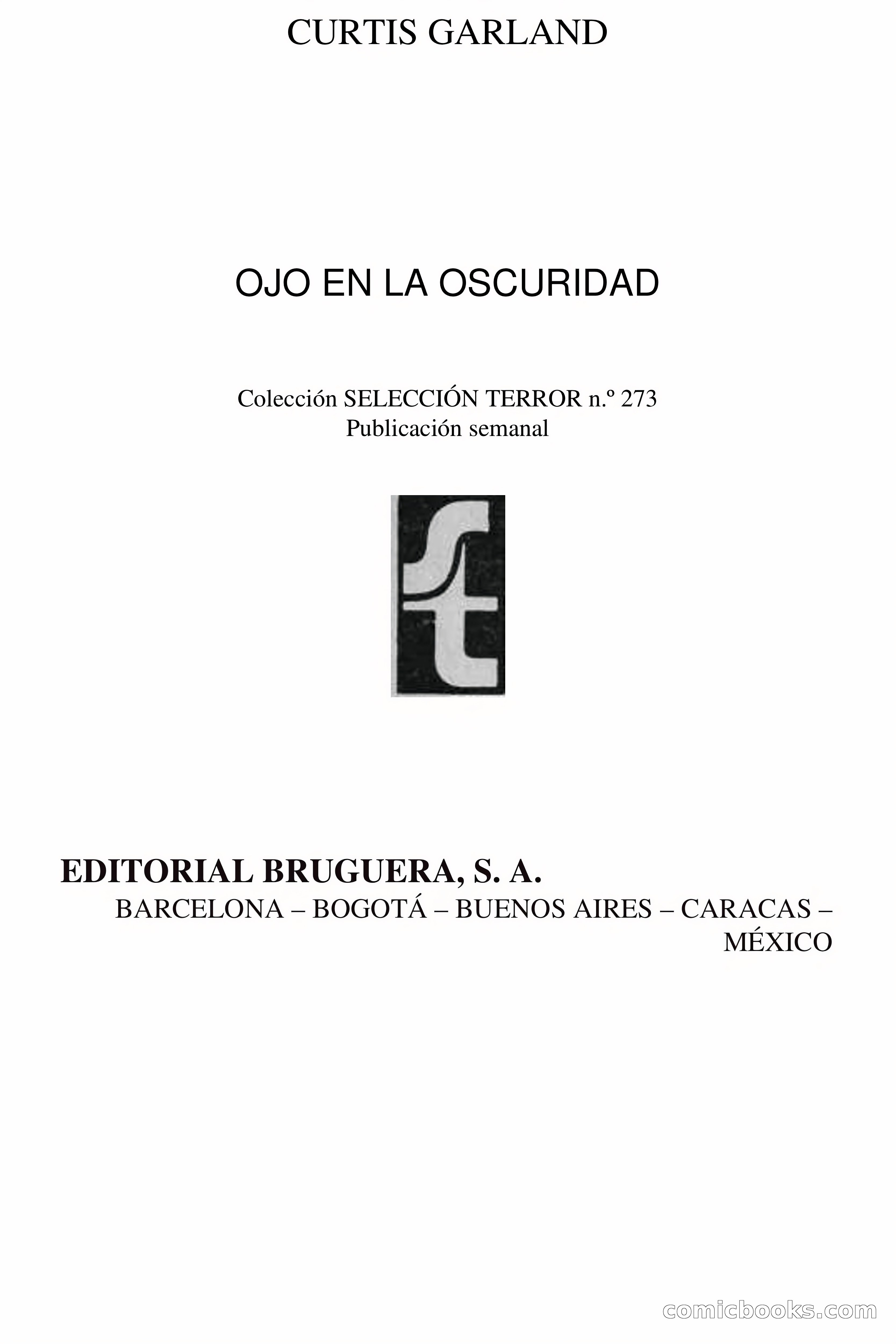 Selección Terror: Ojo en la oscuridad — page 4 of 64