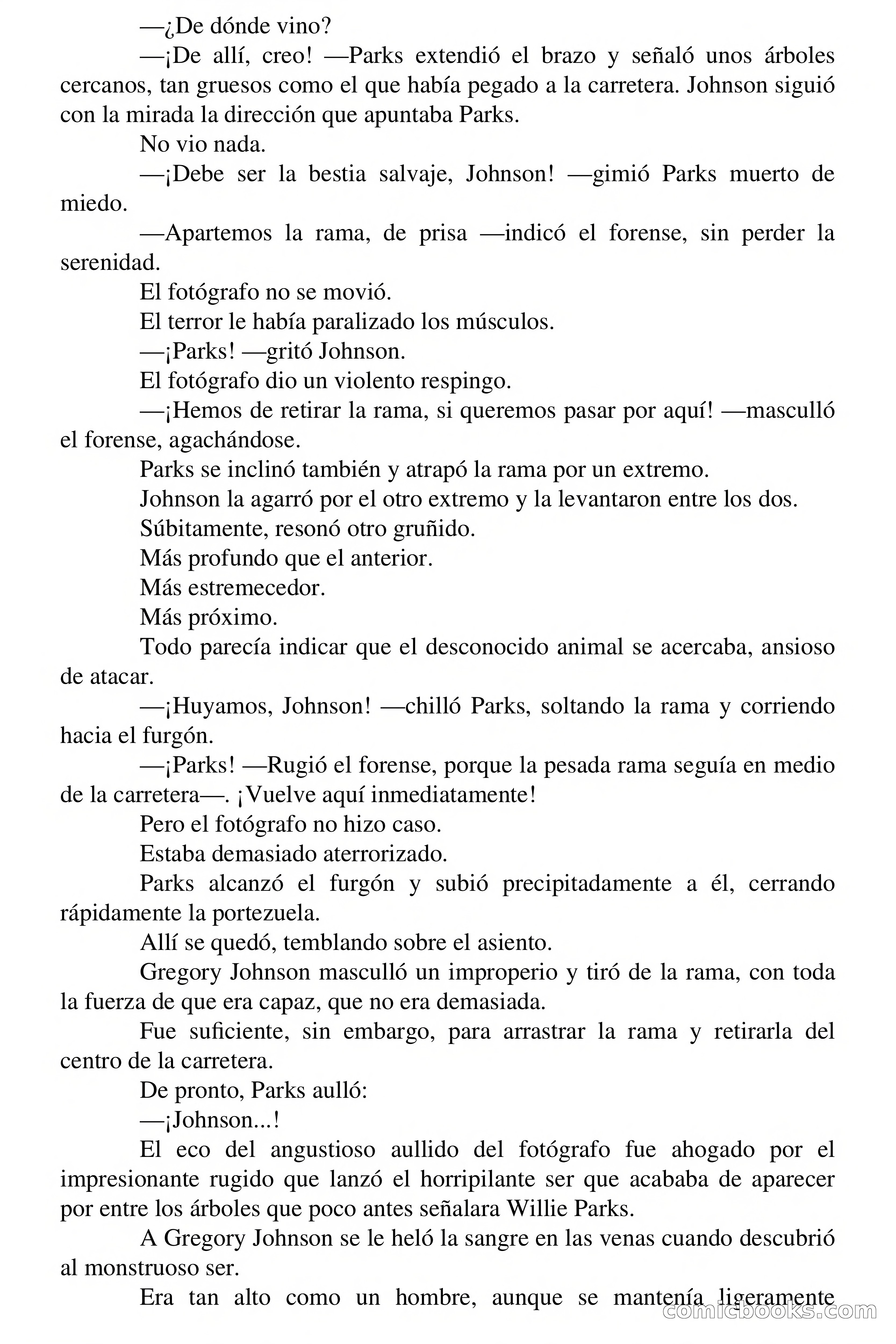 Selección Terror: Pánico en Salton Rock — page 30 of 67