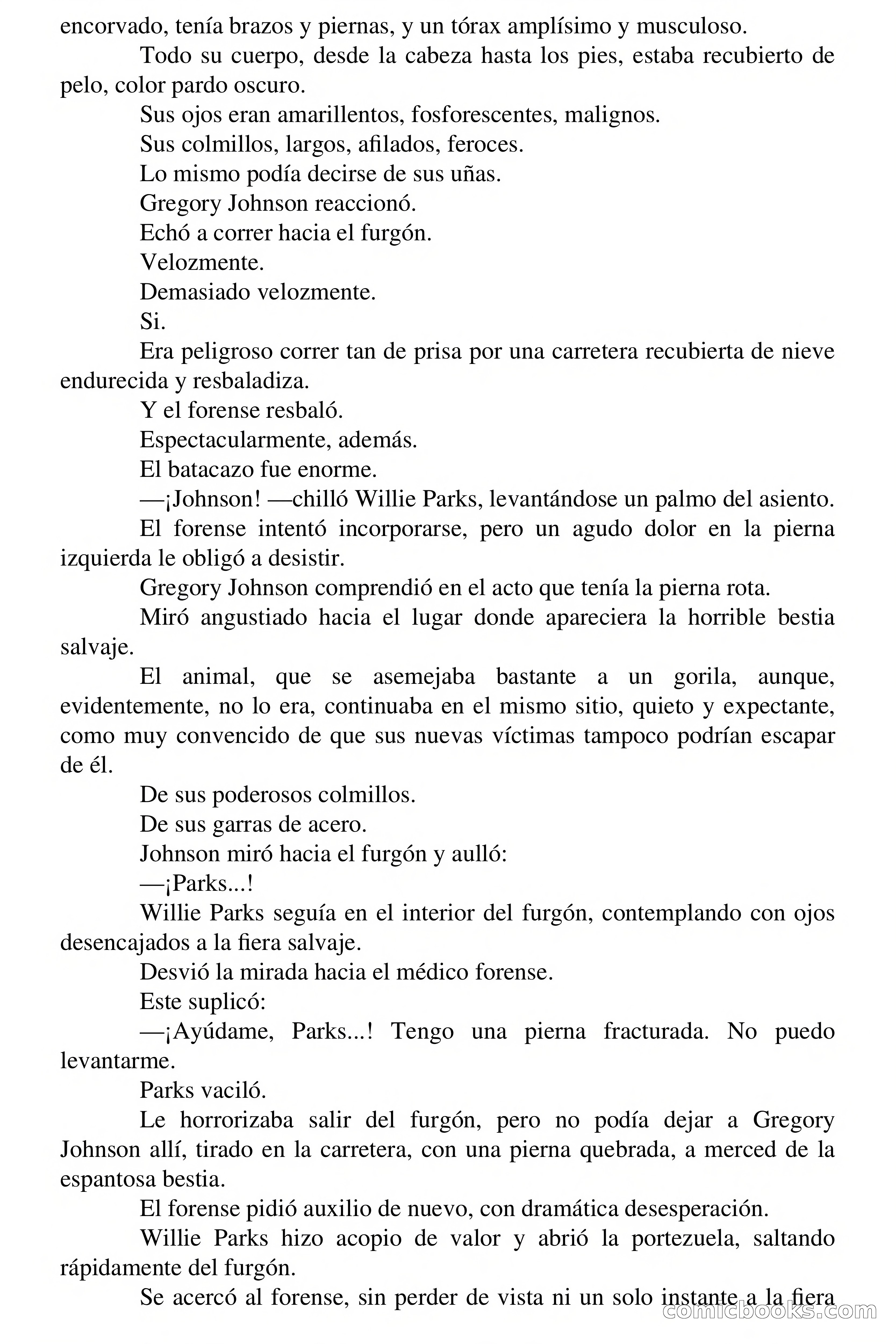 Selección Terror: Pánico en Salton Rock — page 31 of 67