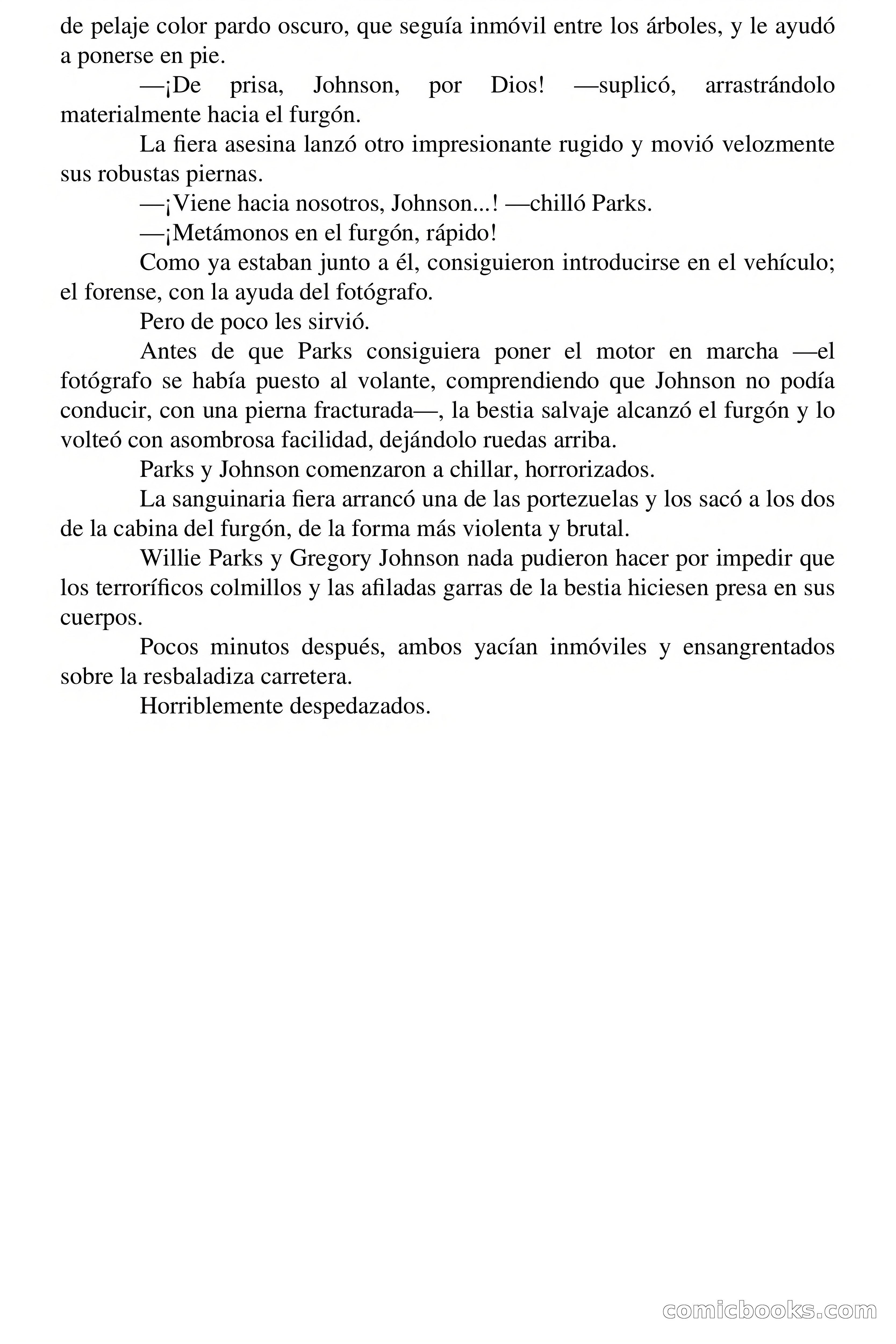 Selección Terror: Pánico en Salton Rock — page 32 of 67