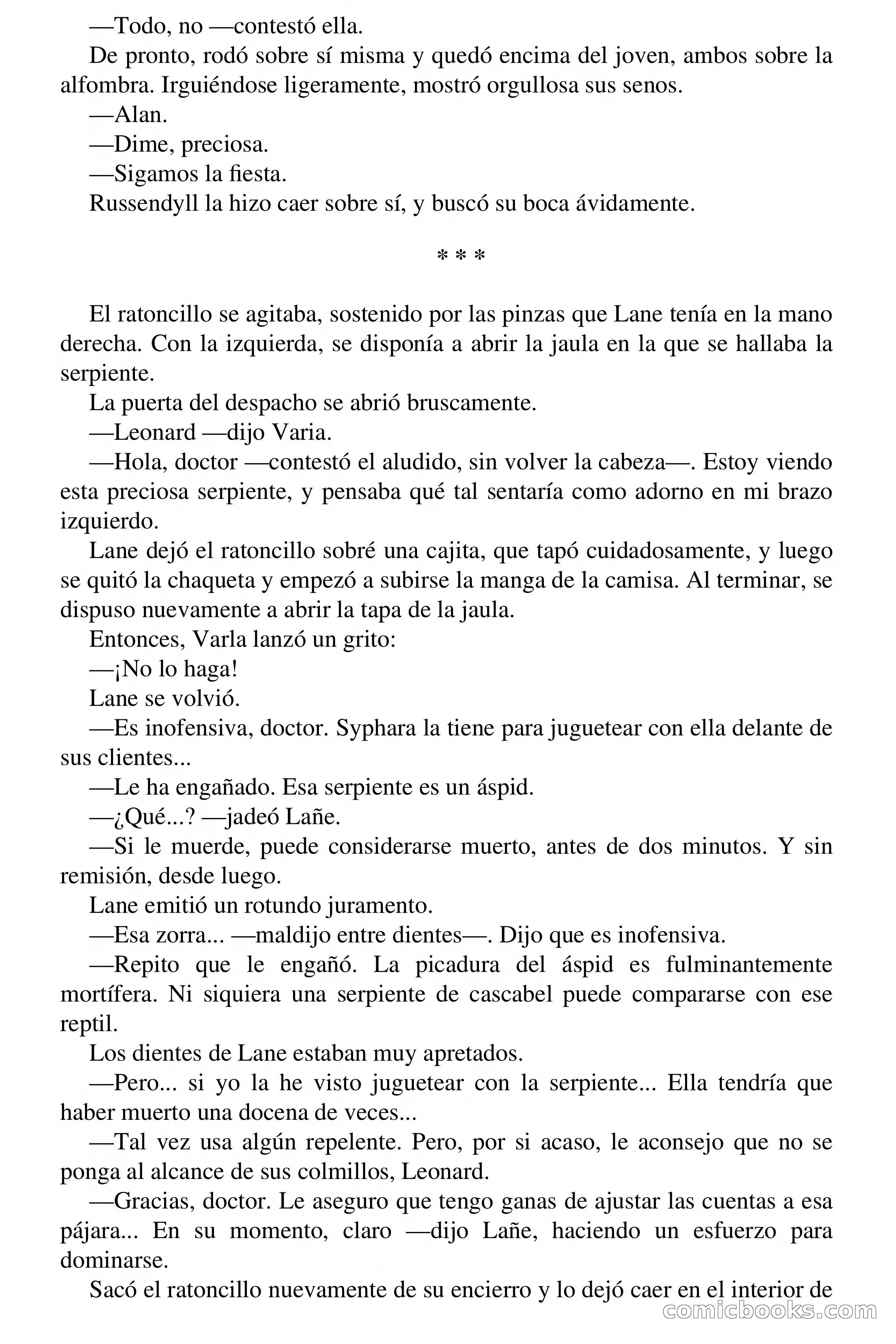 Selección Terror: La Casa de las Serpientes — page 32 of 73