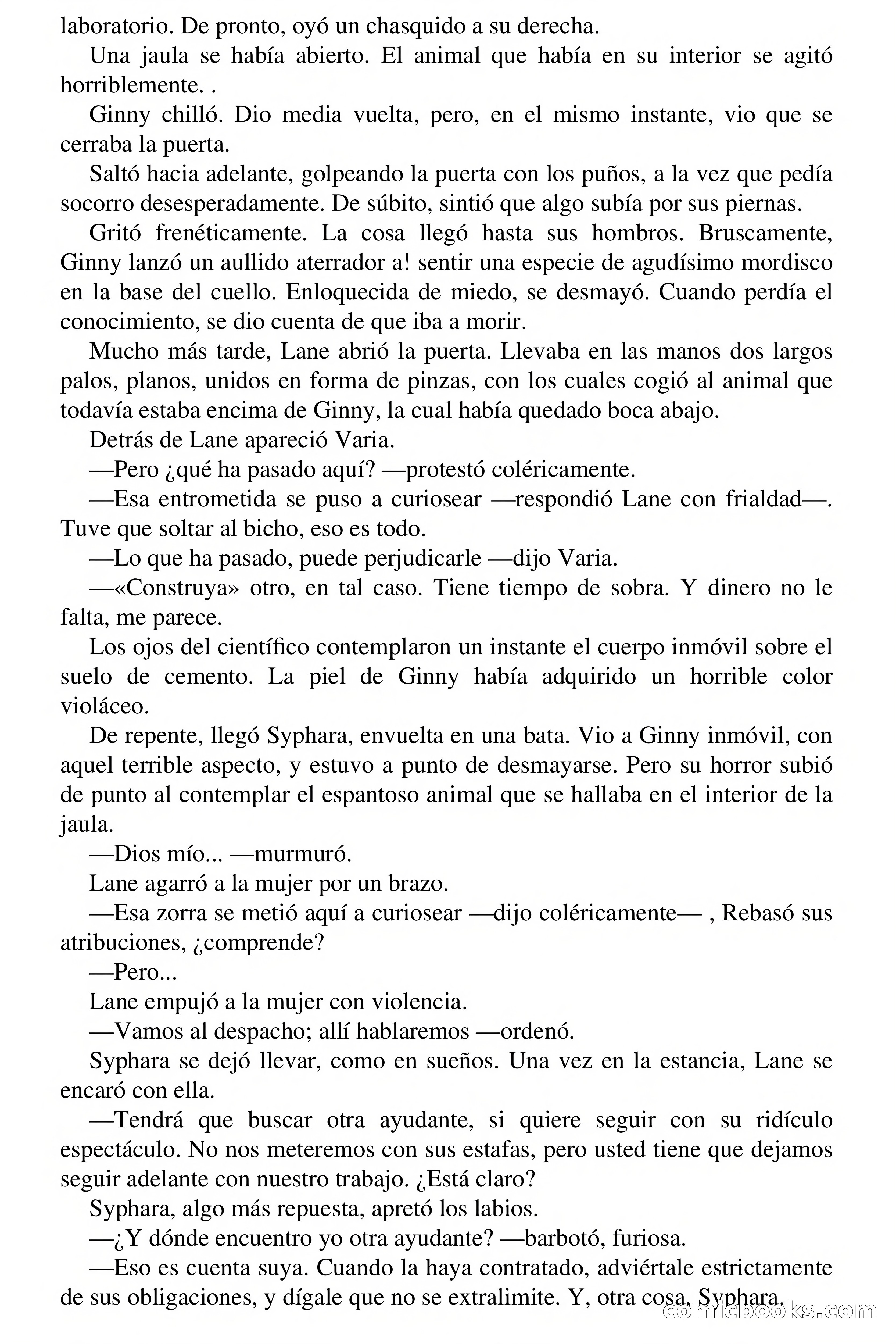 Selección Terror: La Casa de las Serpientes — page 36 of 73