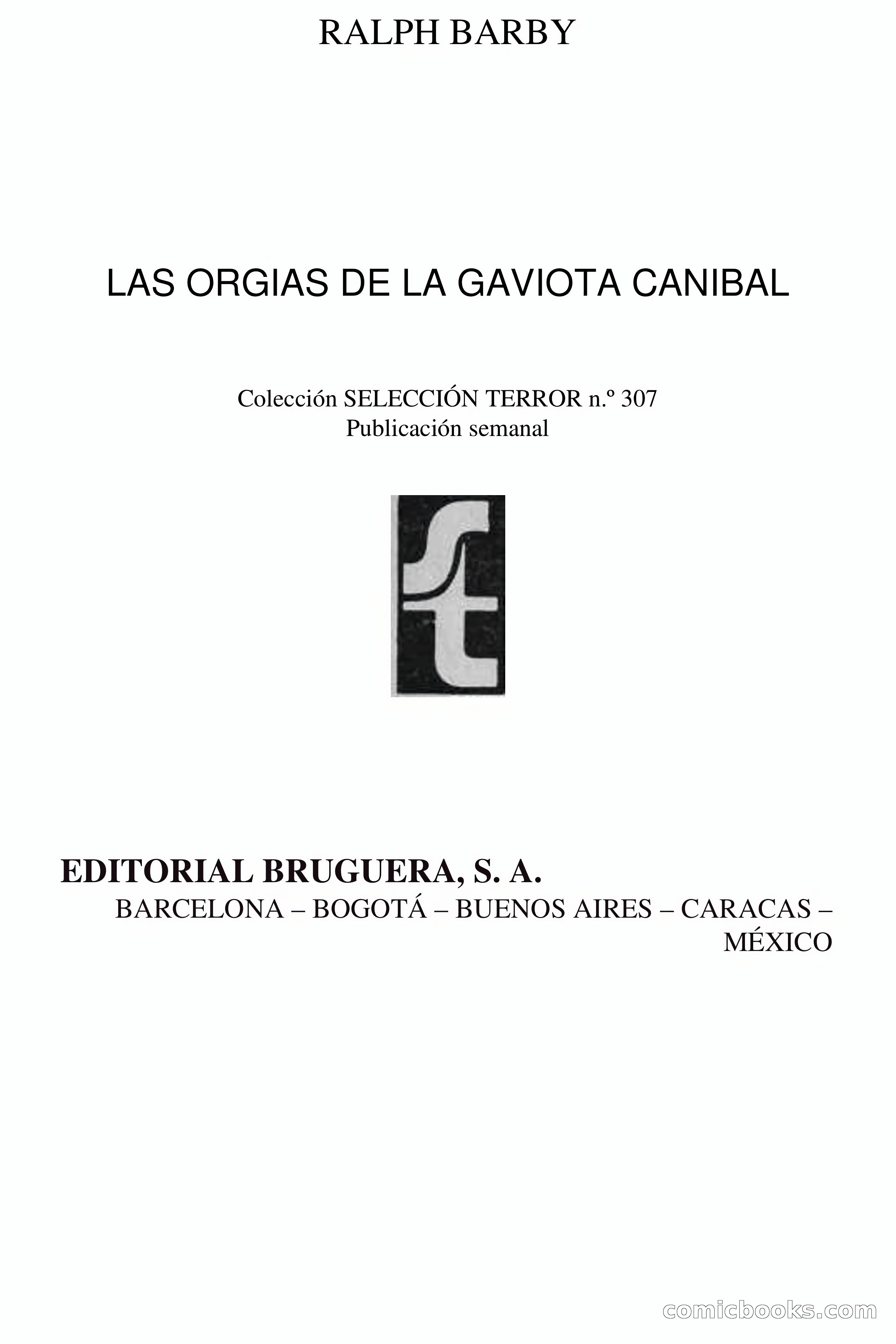 Selección Terror: Las orgías de la gaviota caníbal — page 4 of 69