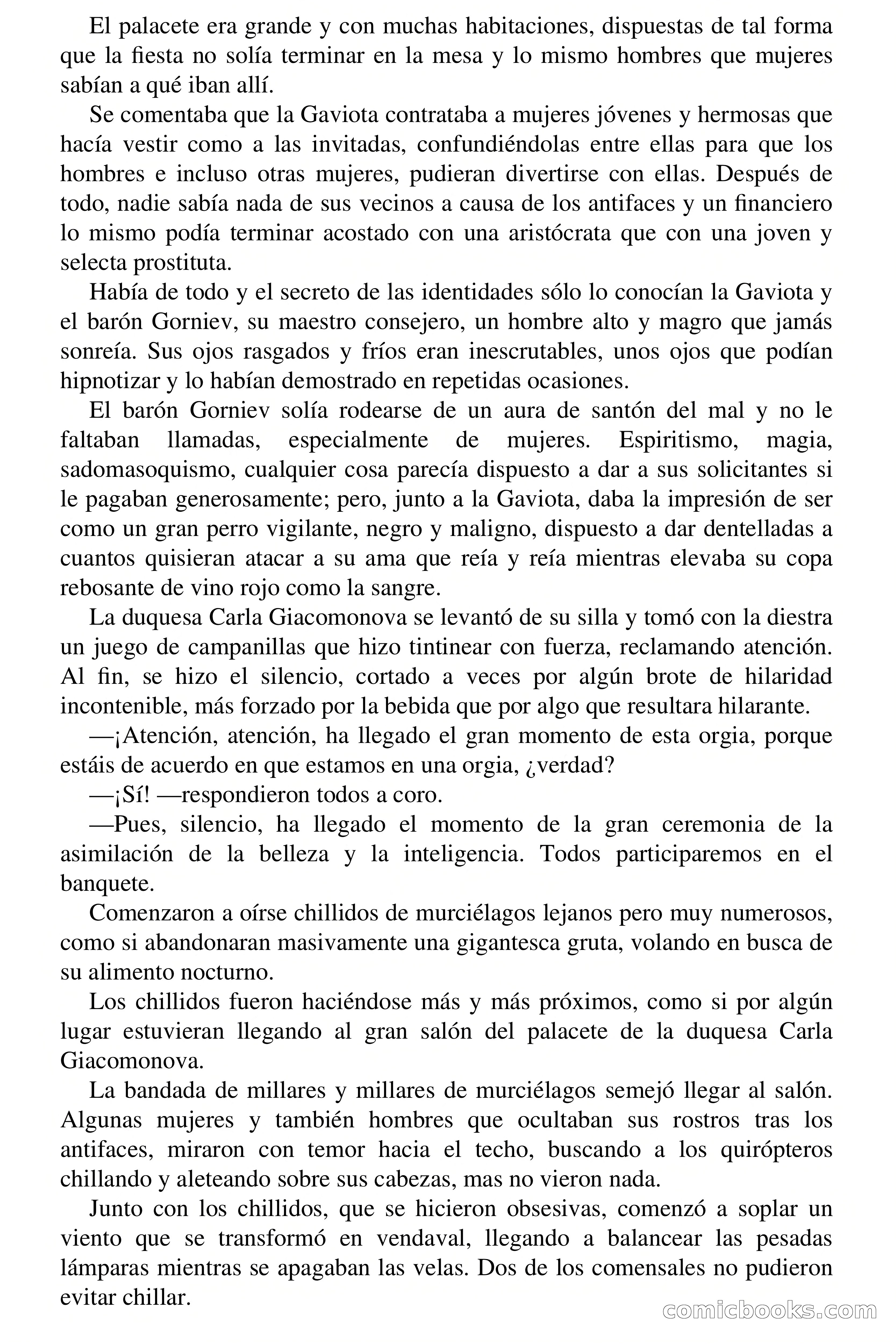 Selección Terror: Las orgías de la gaviota caníbal — page 7 of 69