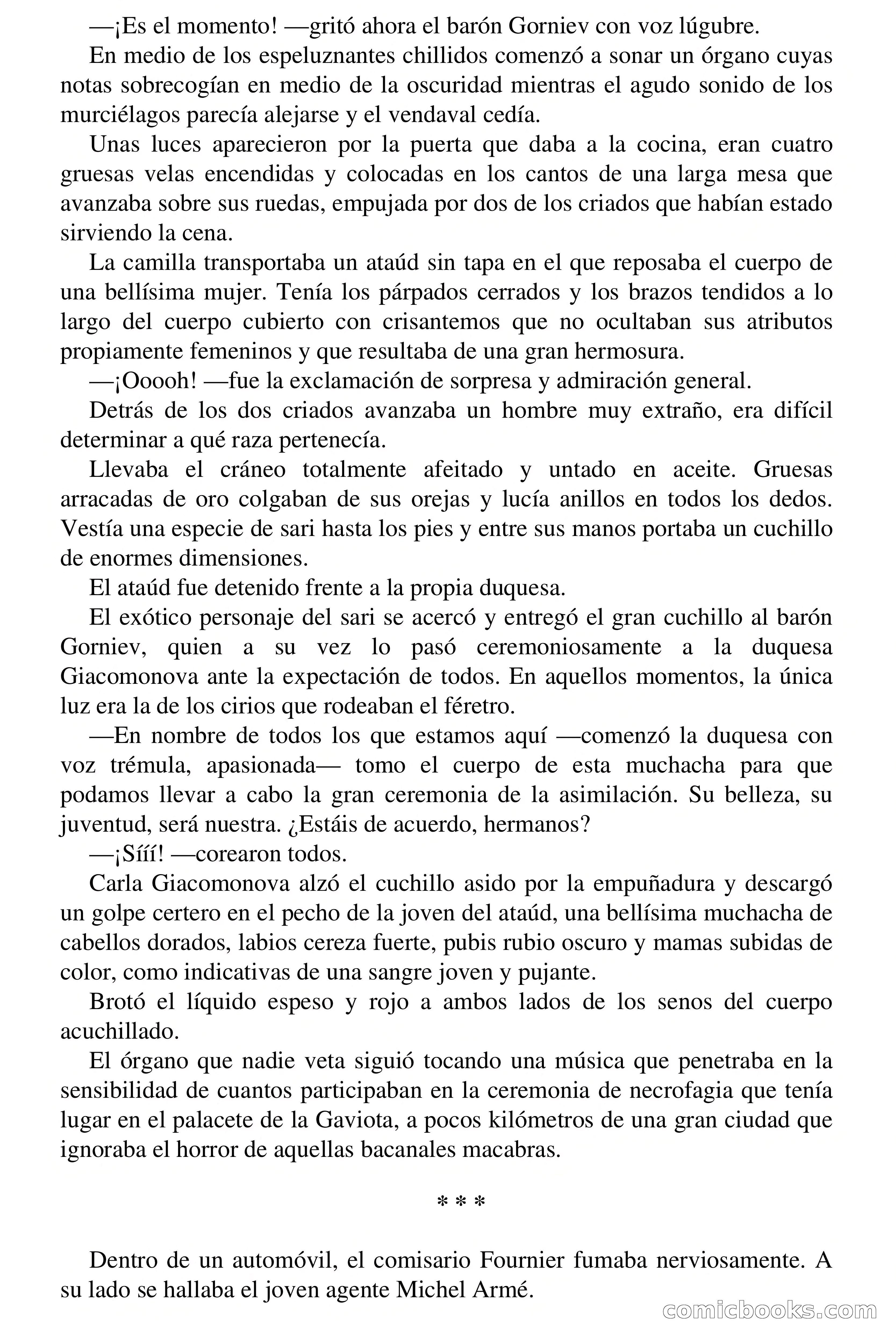Selección Terror: Las orgías de la gaviota caníbal — page 8 of 69