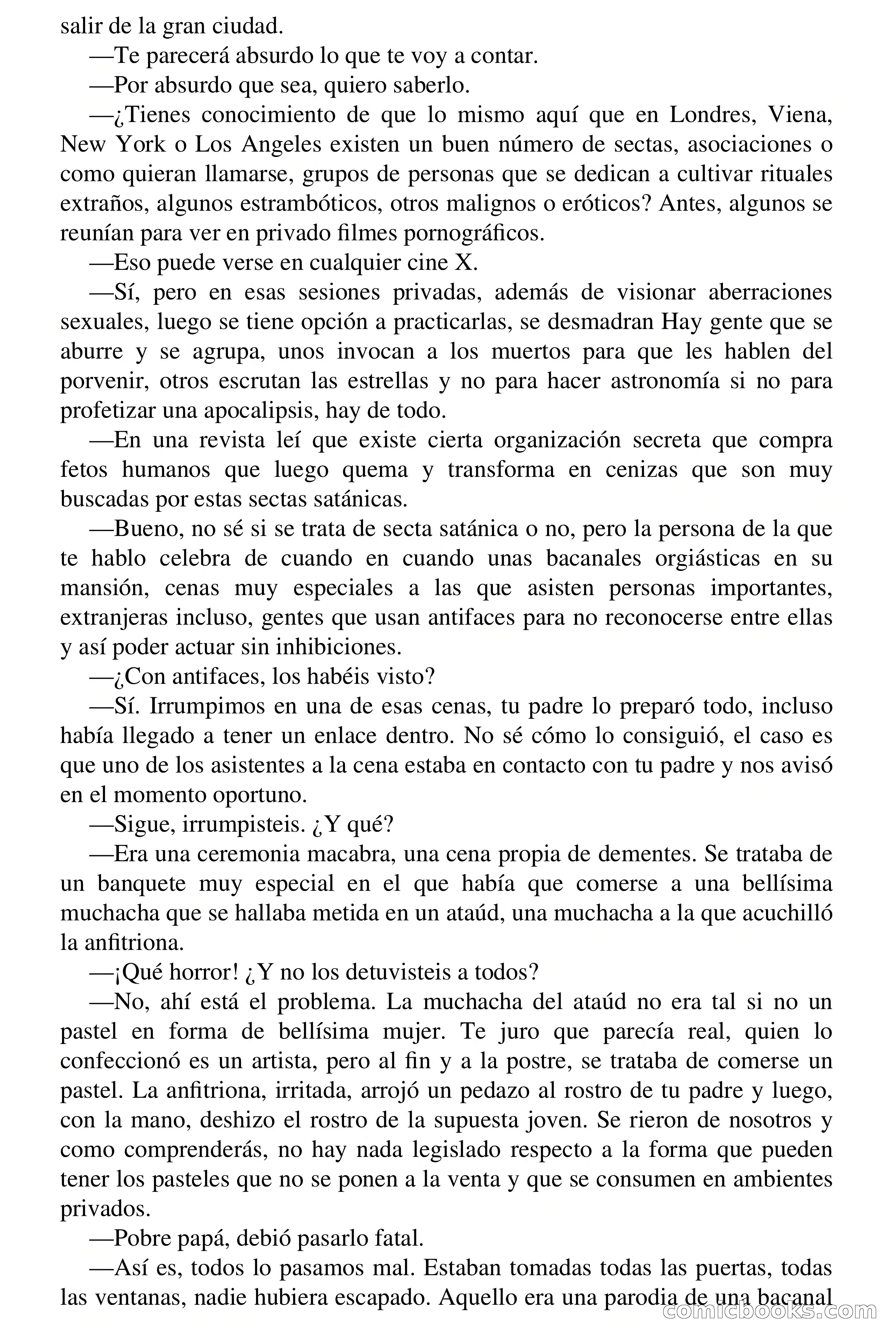 Selección Terror: Las orgías de la gaviota caníbal — page 17 of 69
