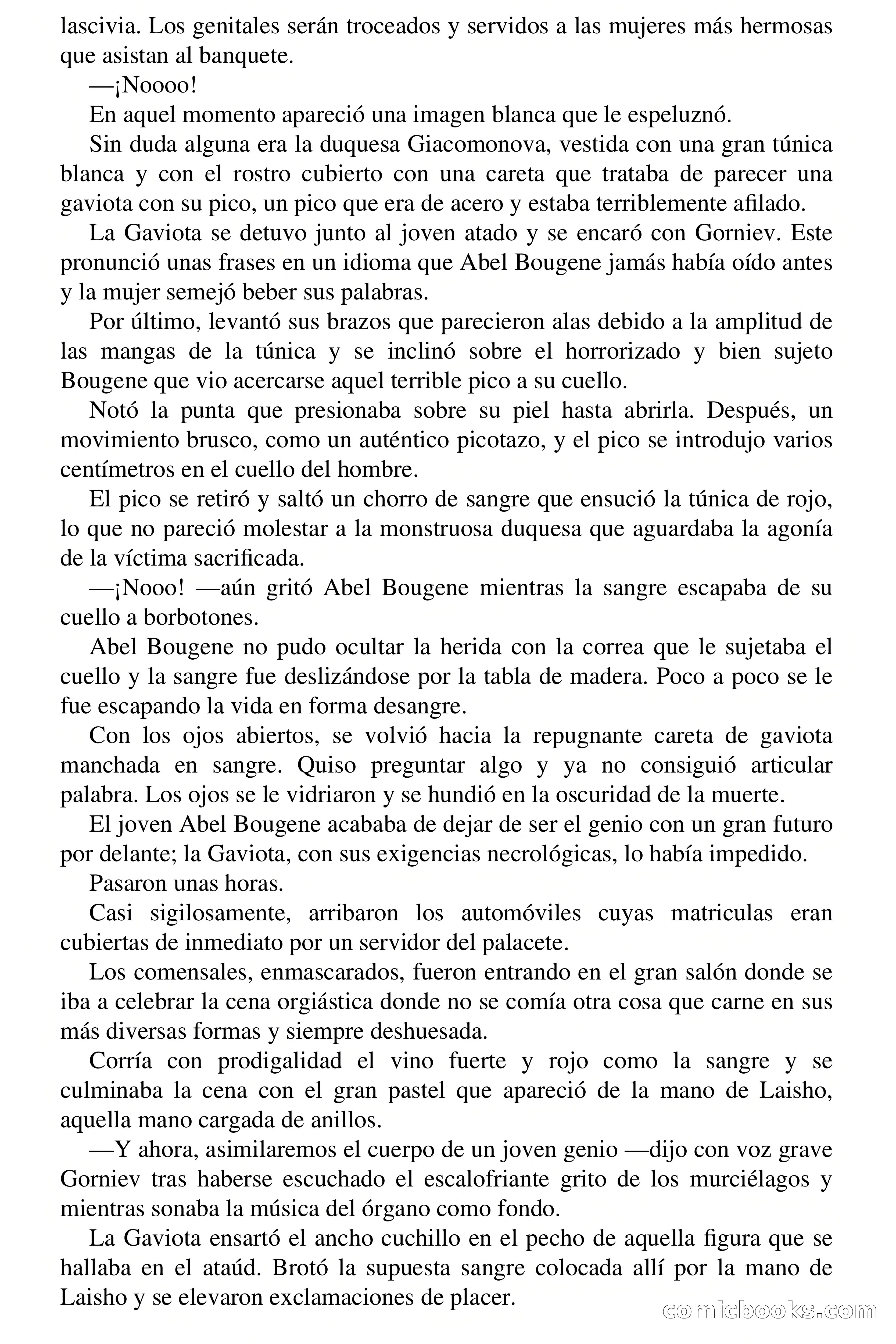 Selección Terror: Las orgías de la gaviota caníbal — page 27 of 69