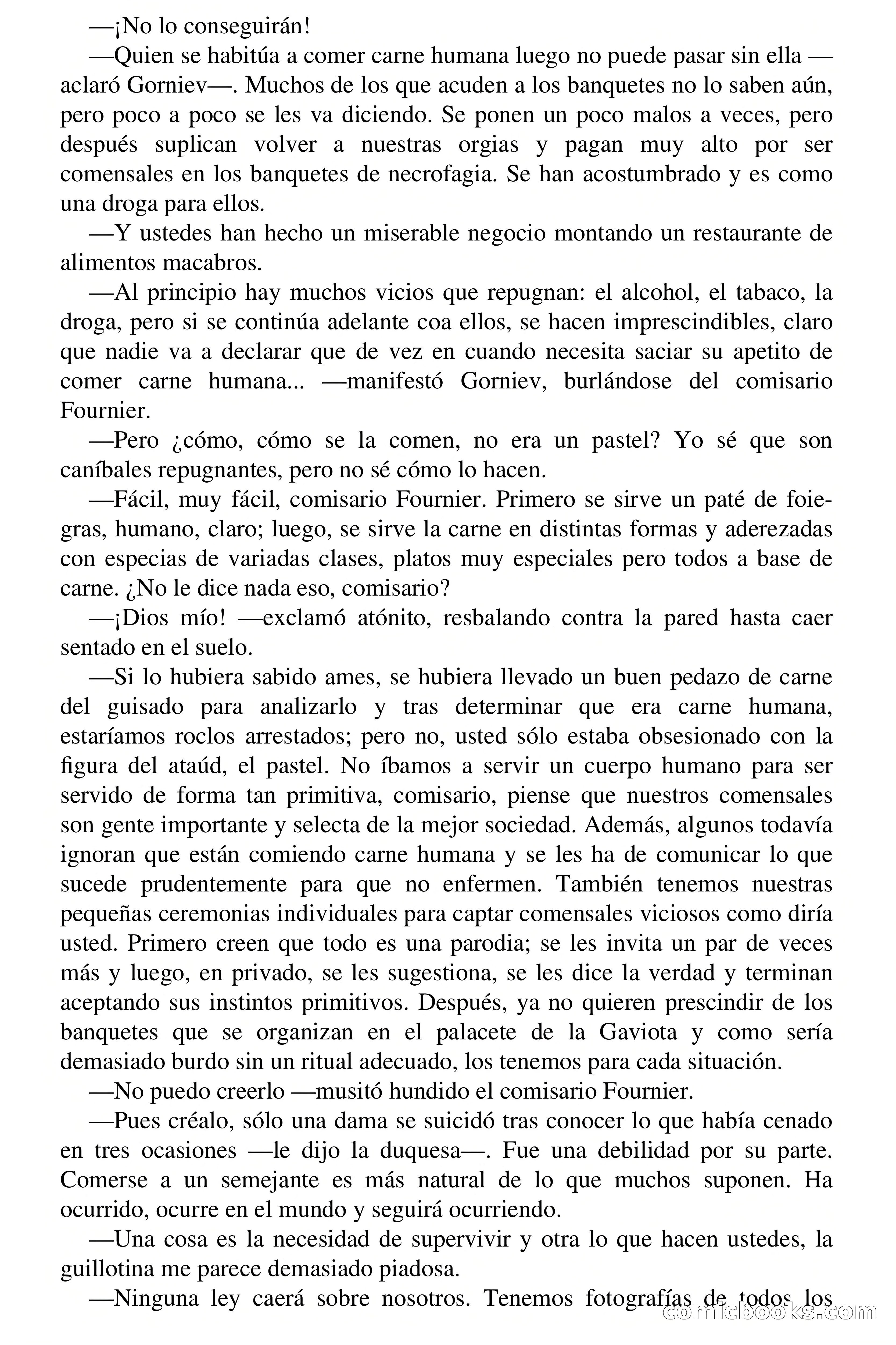 Selección Terror: Las orgías de la gaviota caníbal — page 54 of 69
