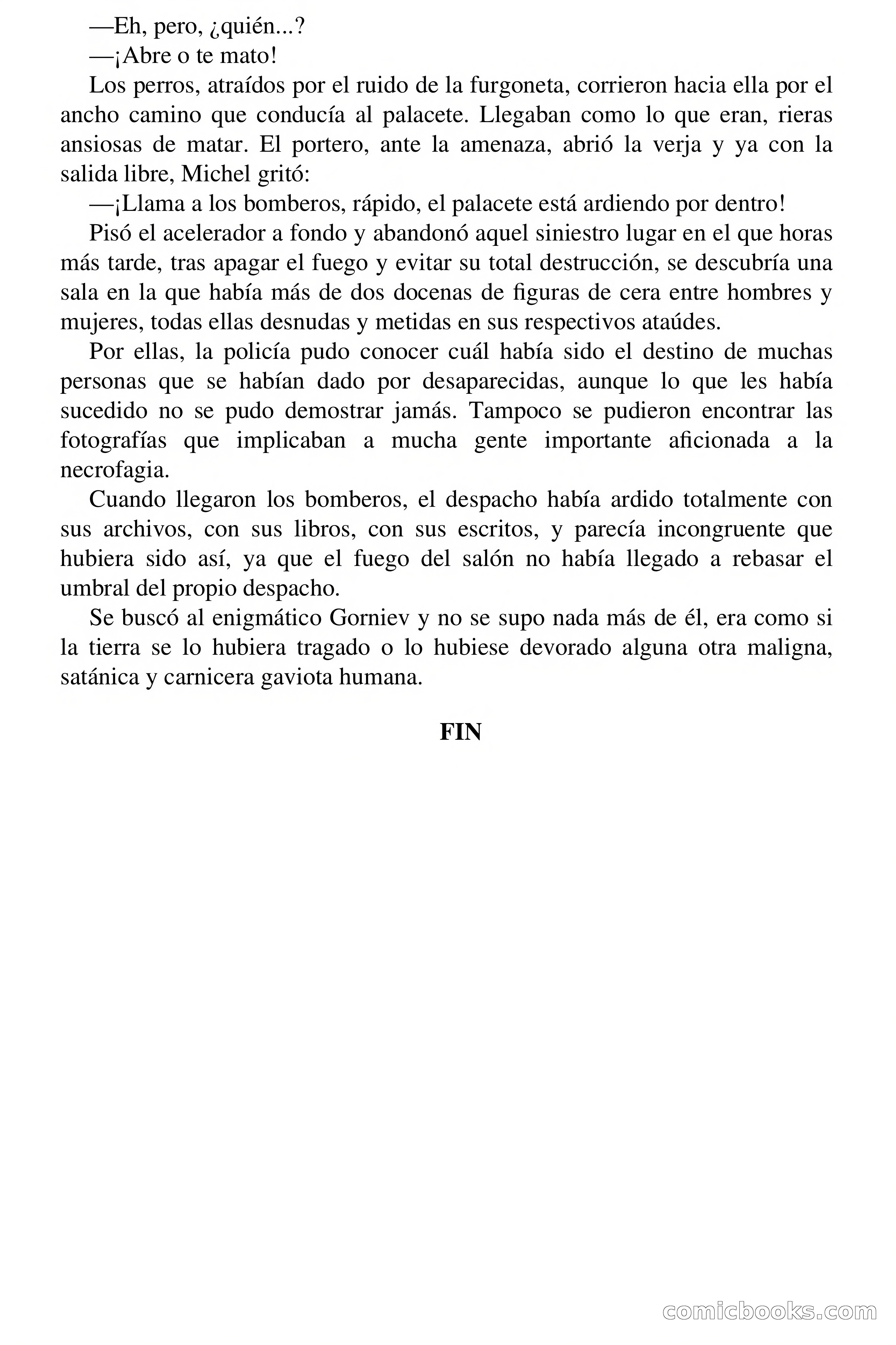 Selección Terror: Las orgías de la gaviota caníbal — page 69 of 69