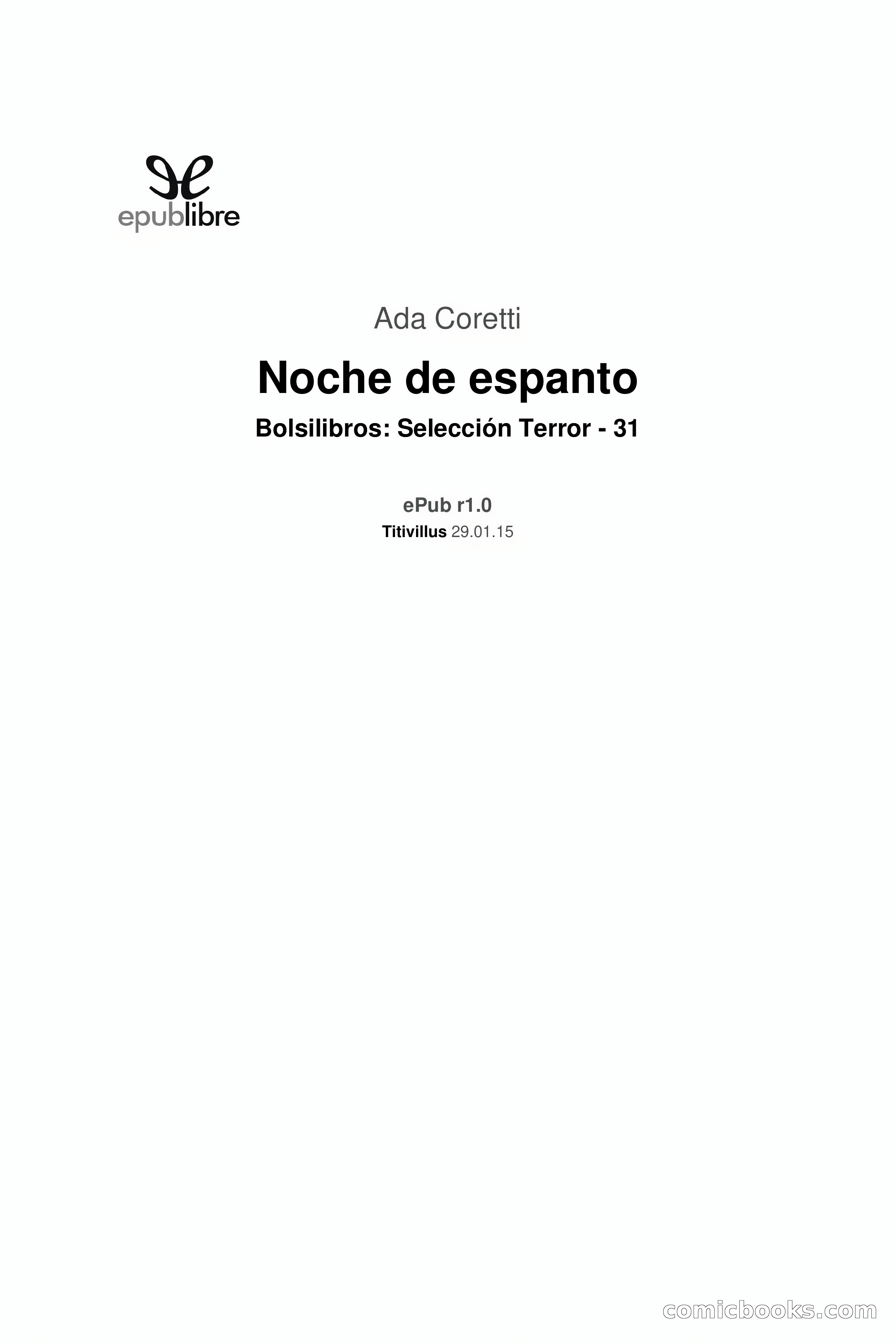 Selección Terror: Noche de Espanto — page 3 of 69