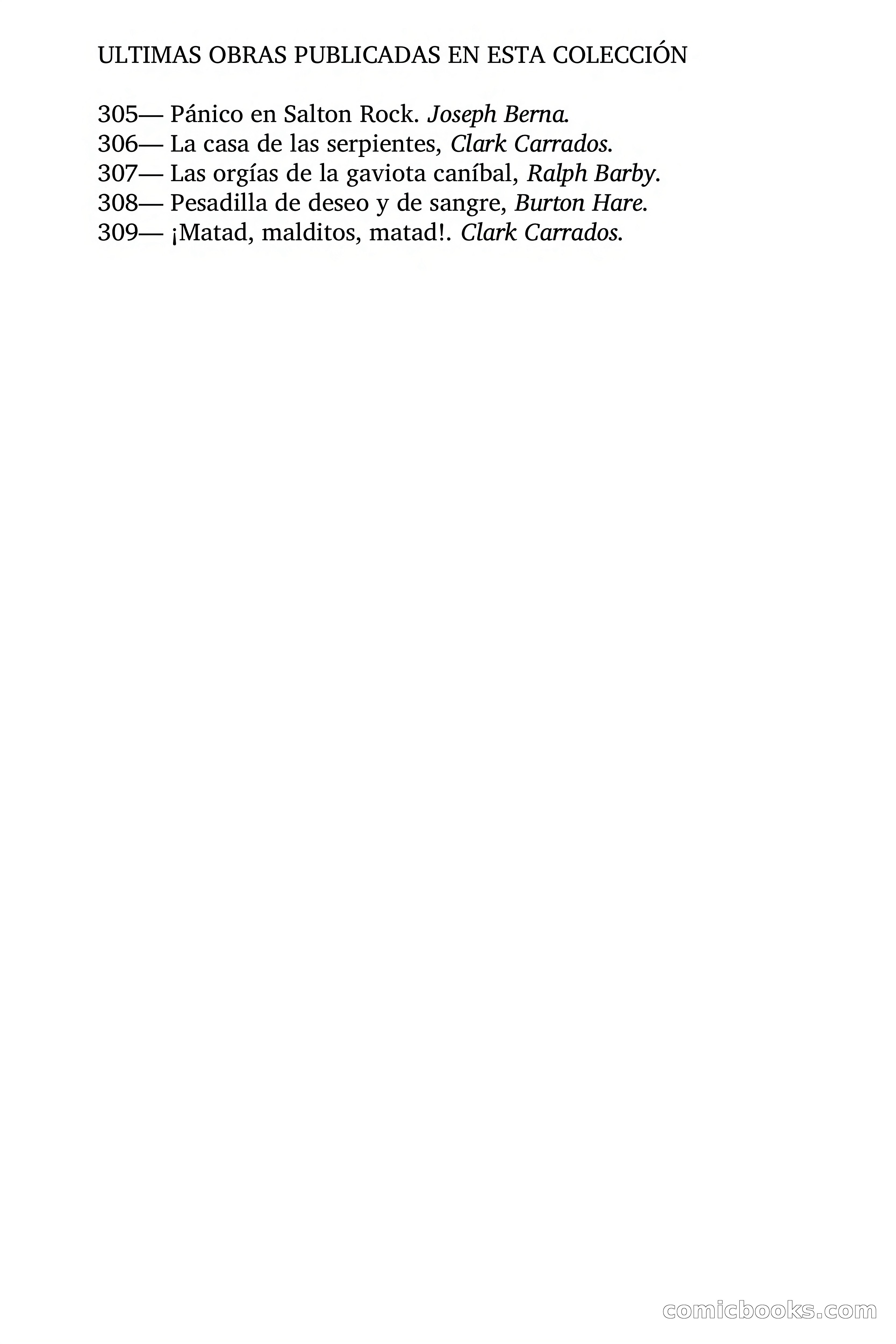 Selección Terror: No Enterradme Hasta Morir — page 3 of 77