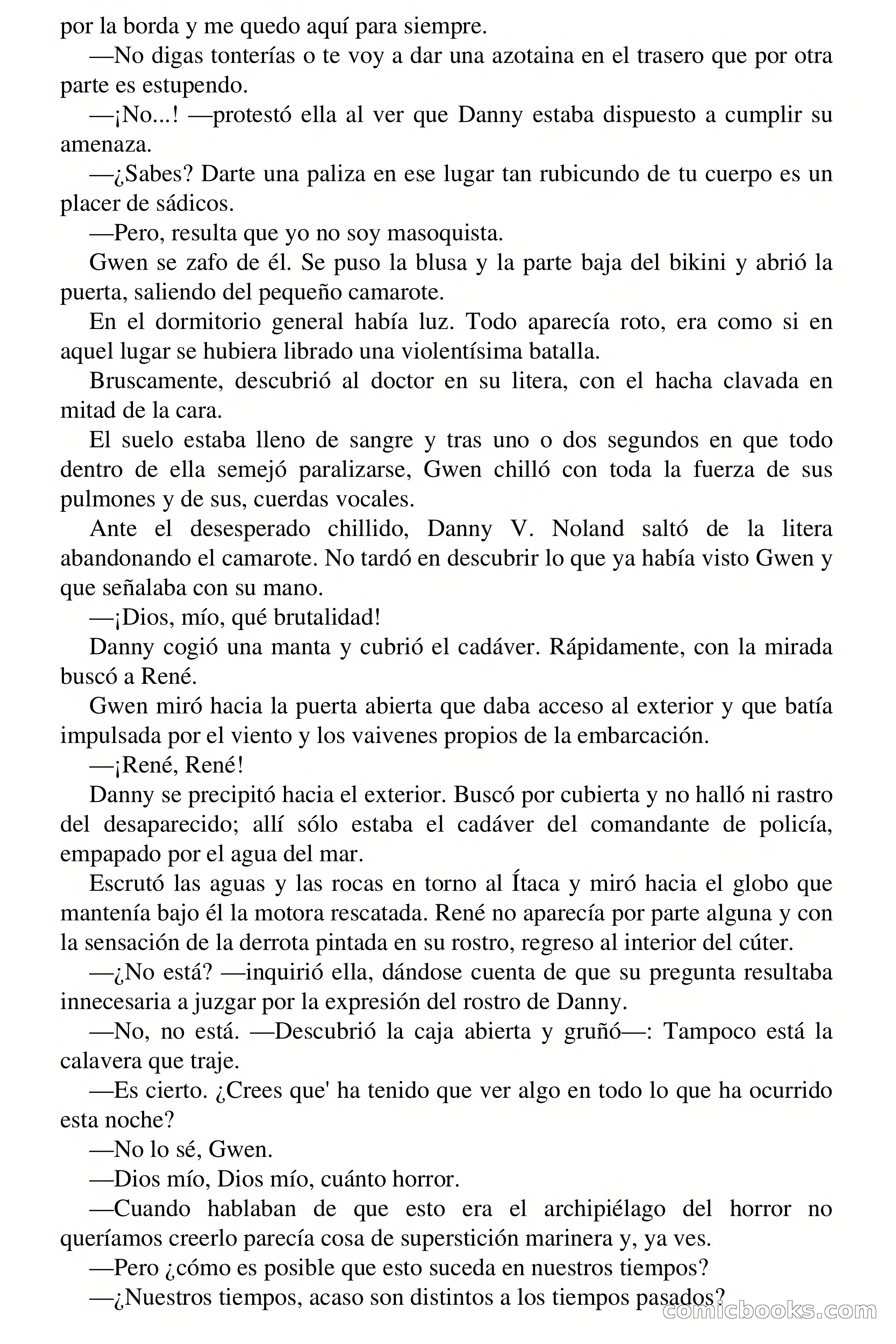 Selección Terror: El Archipiélago del Horror — page 63 of 68