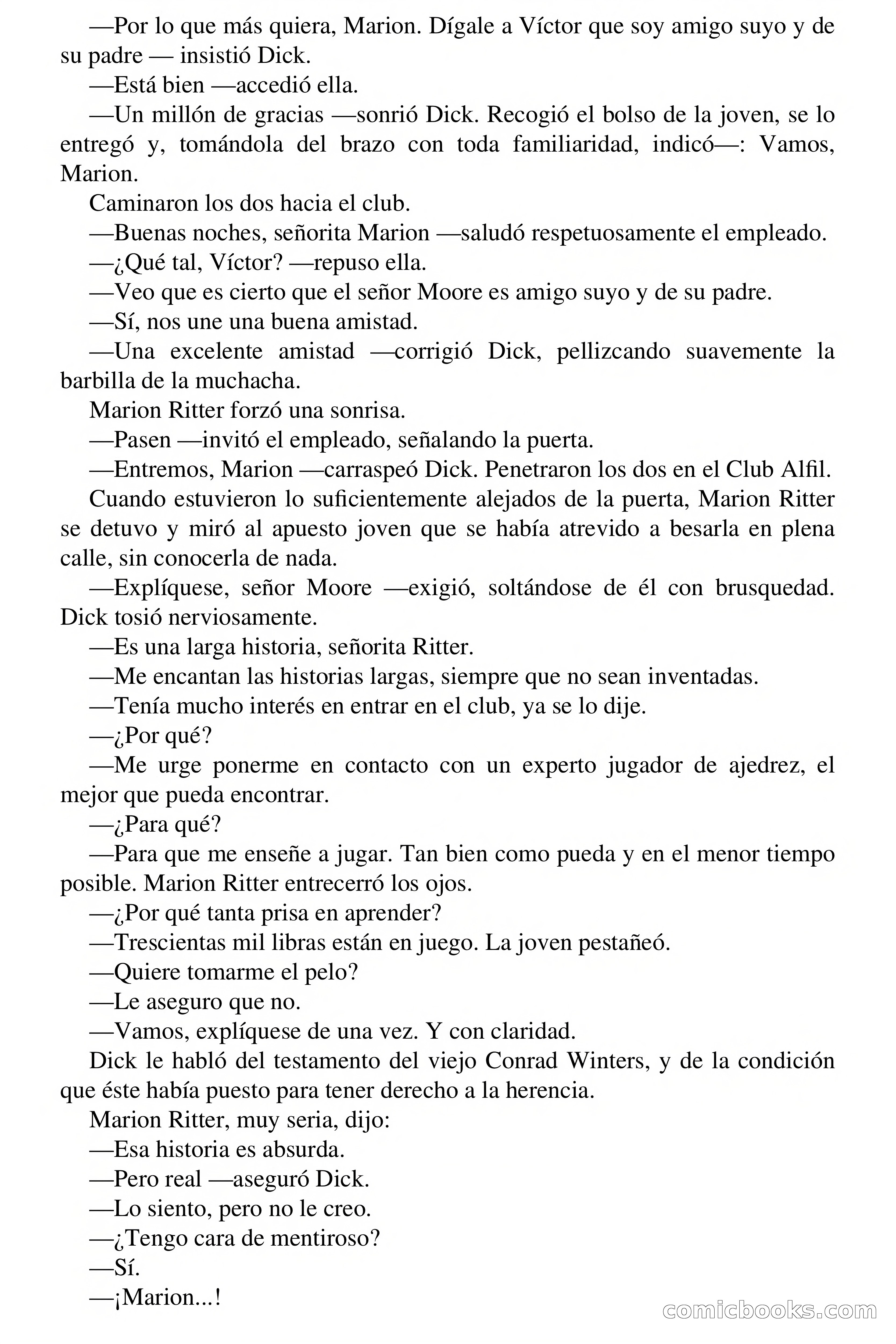 Selección Terror: La muerte juega al ajedrez — page 24 of 64