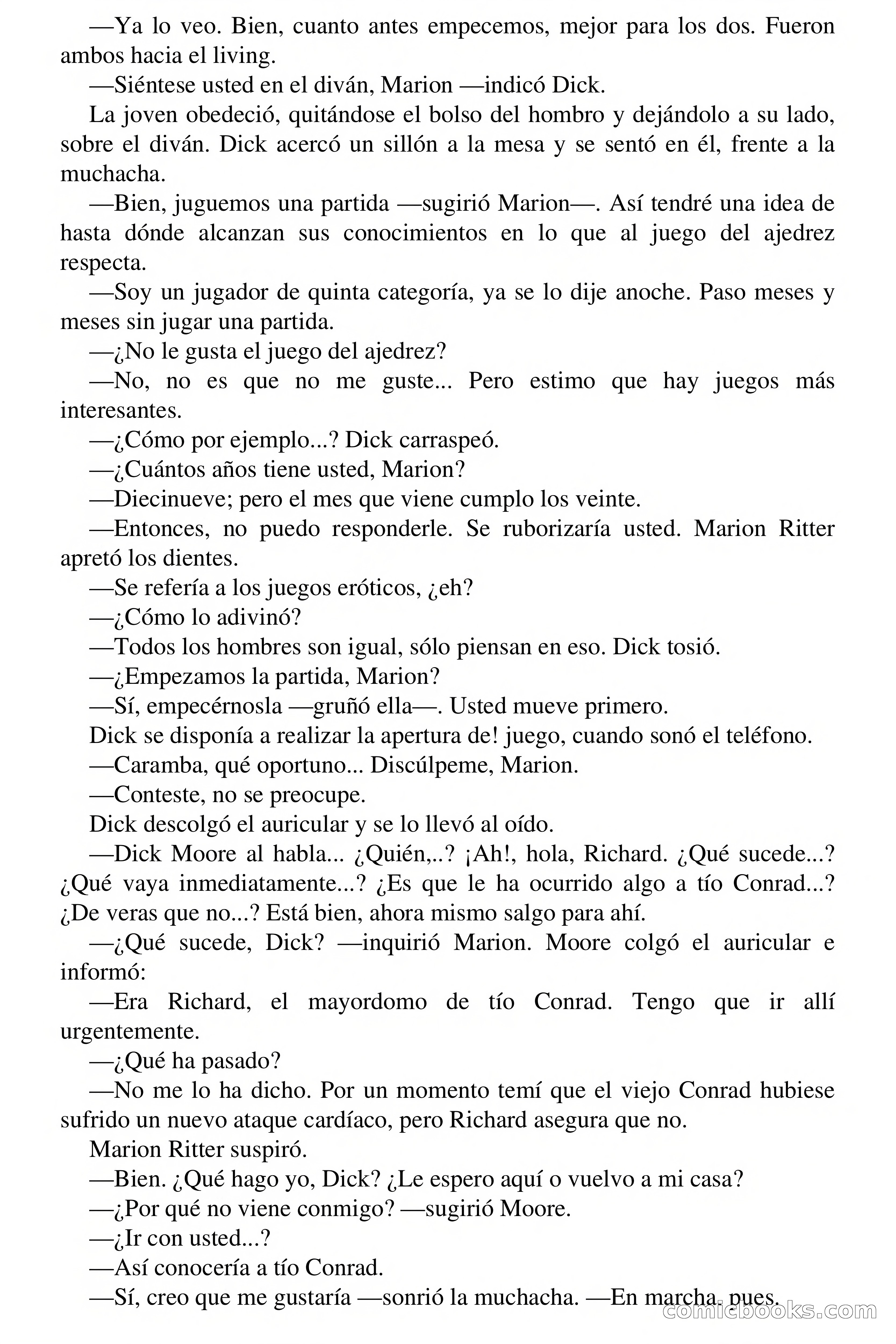 Selección Terror: La muerte juega al ajedrez — page 29 of 64