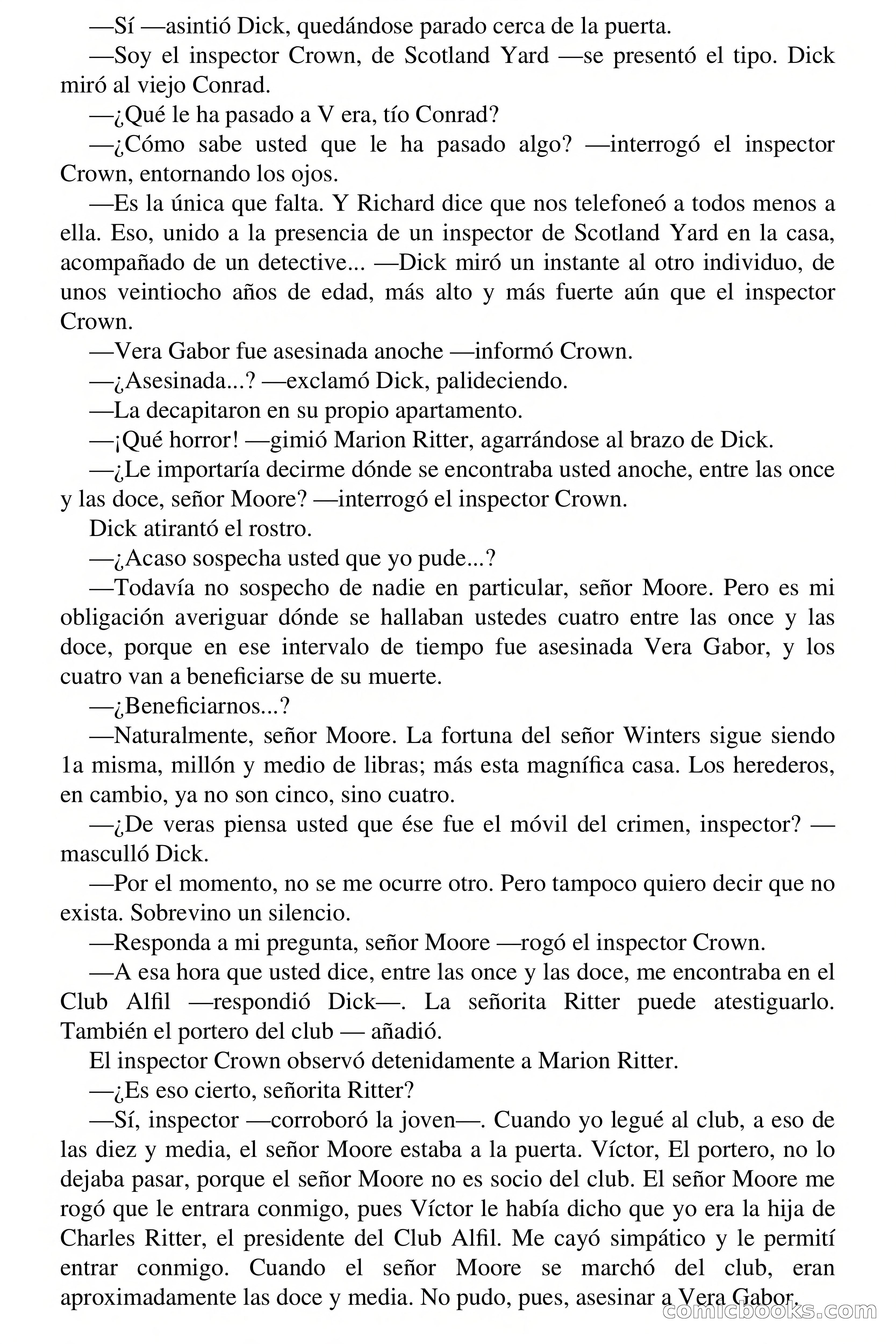 Selección Terror: La muerte juega al ajedrez — page 32 of 64