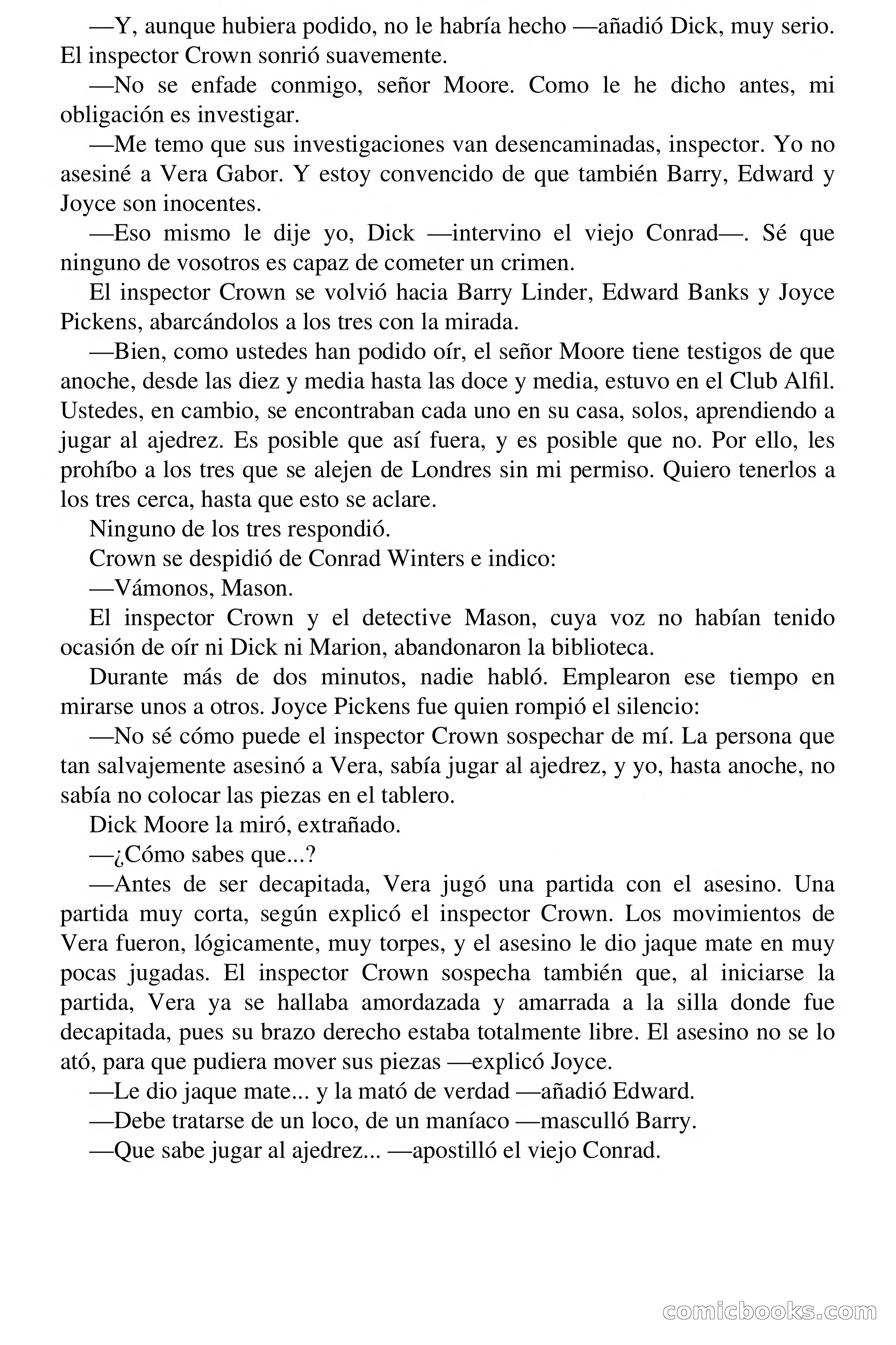 Selección Terror: La muerte juega al ajedrez — page 33 of 64