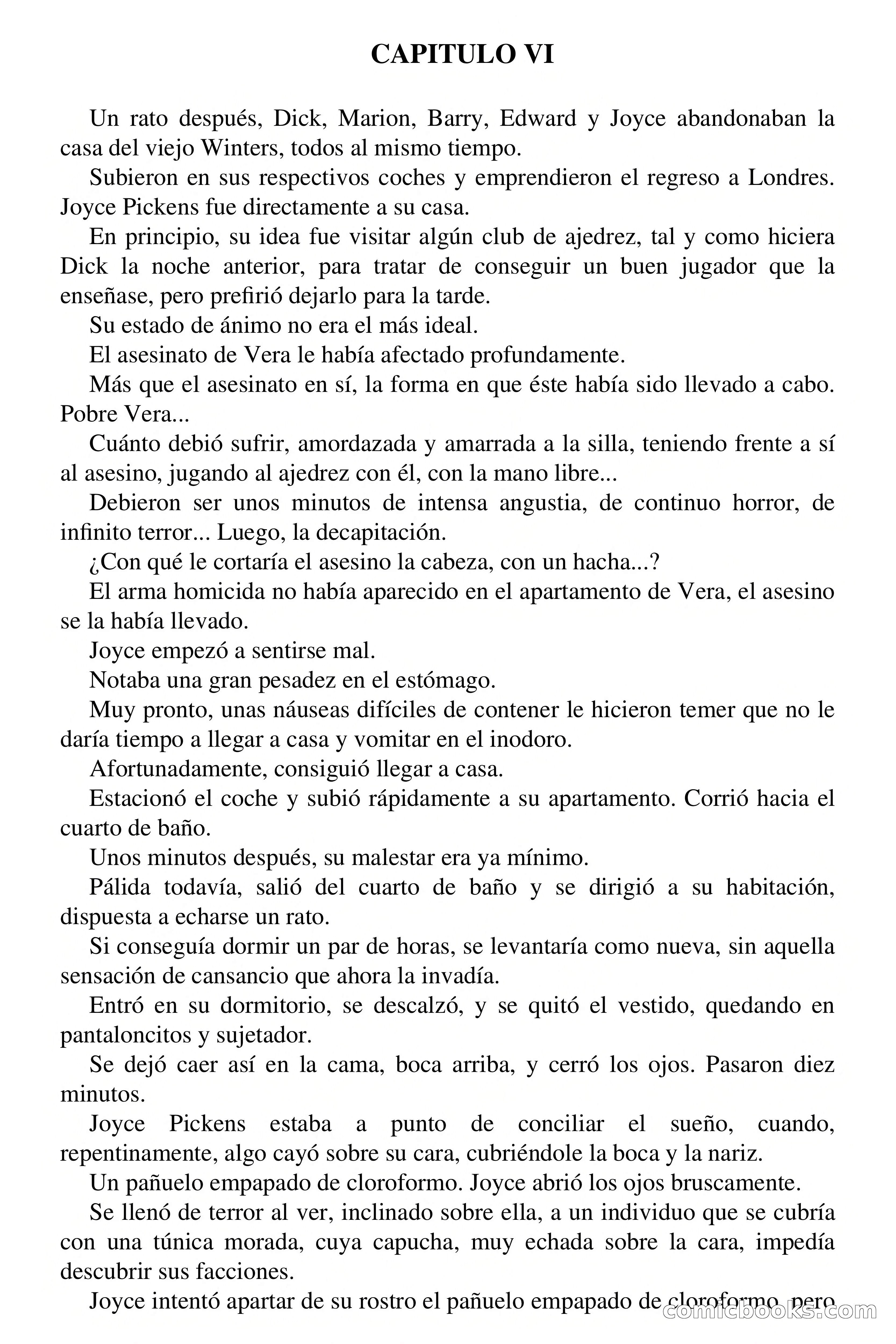 Selección Terror: La muerte juega al ajedrez — page 34 of 64