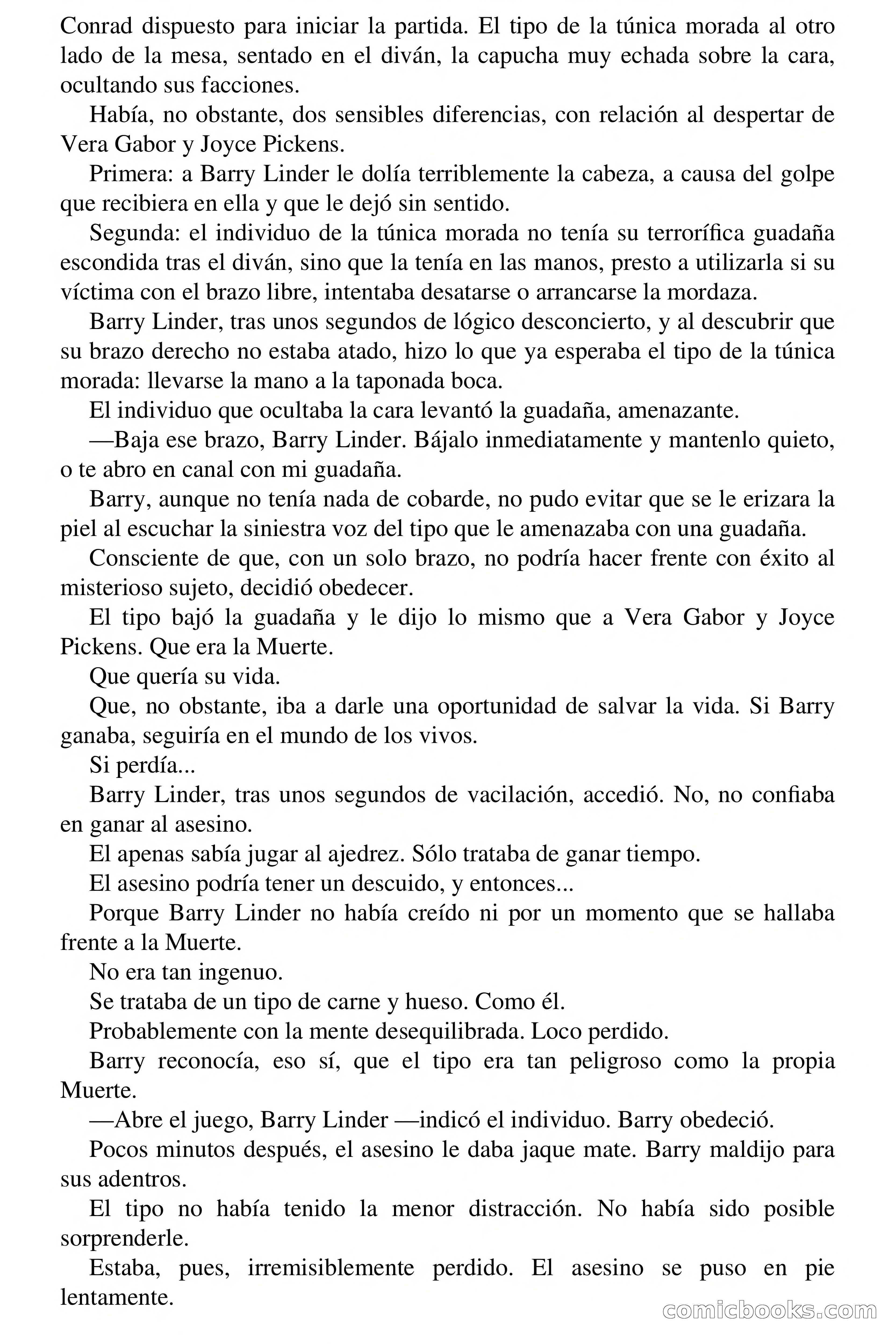 Selección Terror: La muerte juega al ajedrez — page 49 of 64