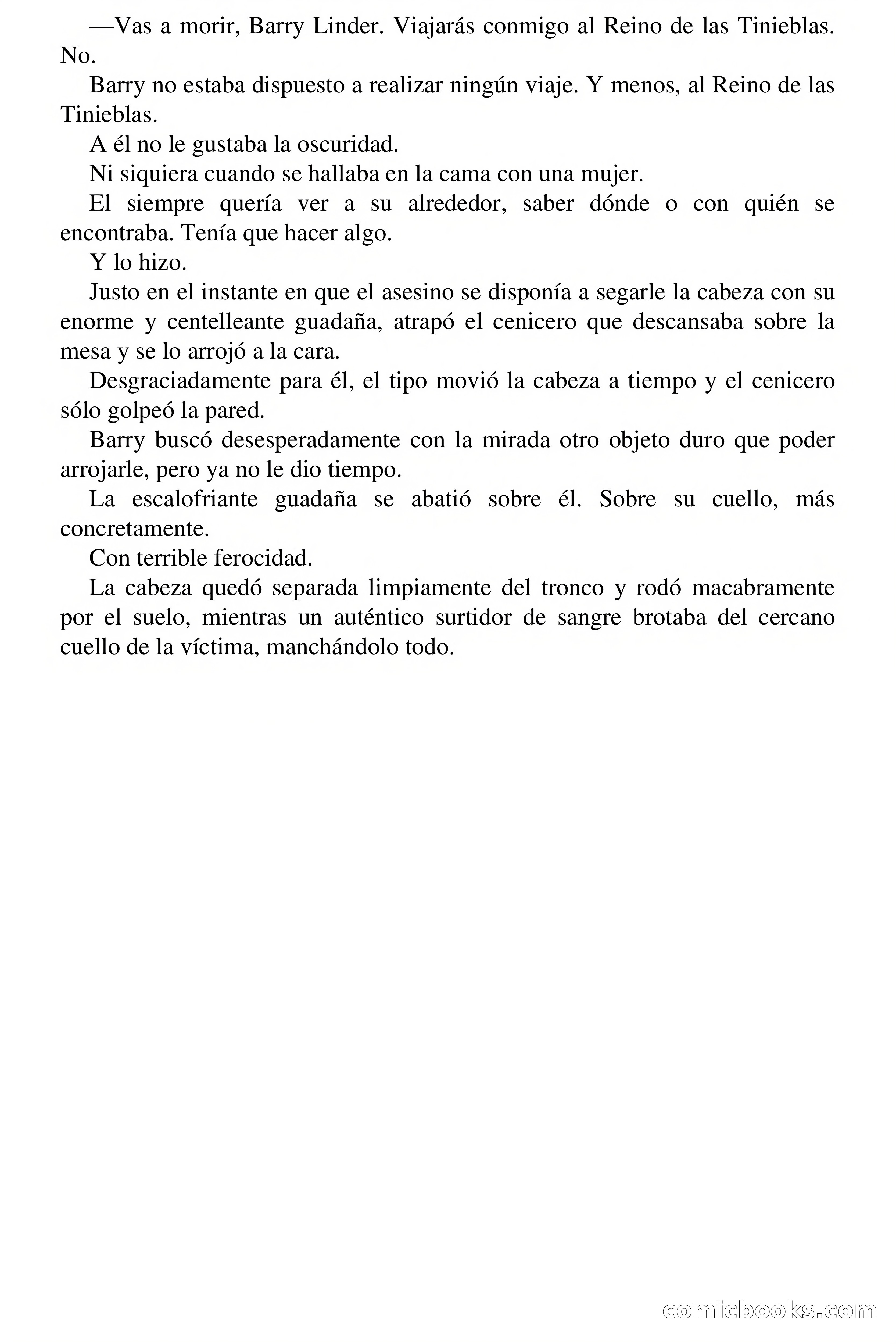 Selección Terror: La muerte juega al ajedrez — page 50 of 64