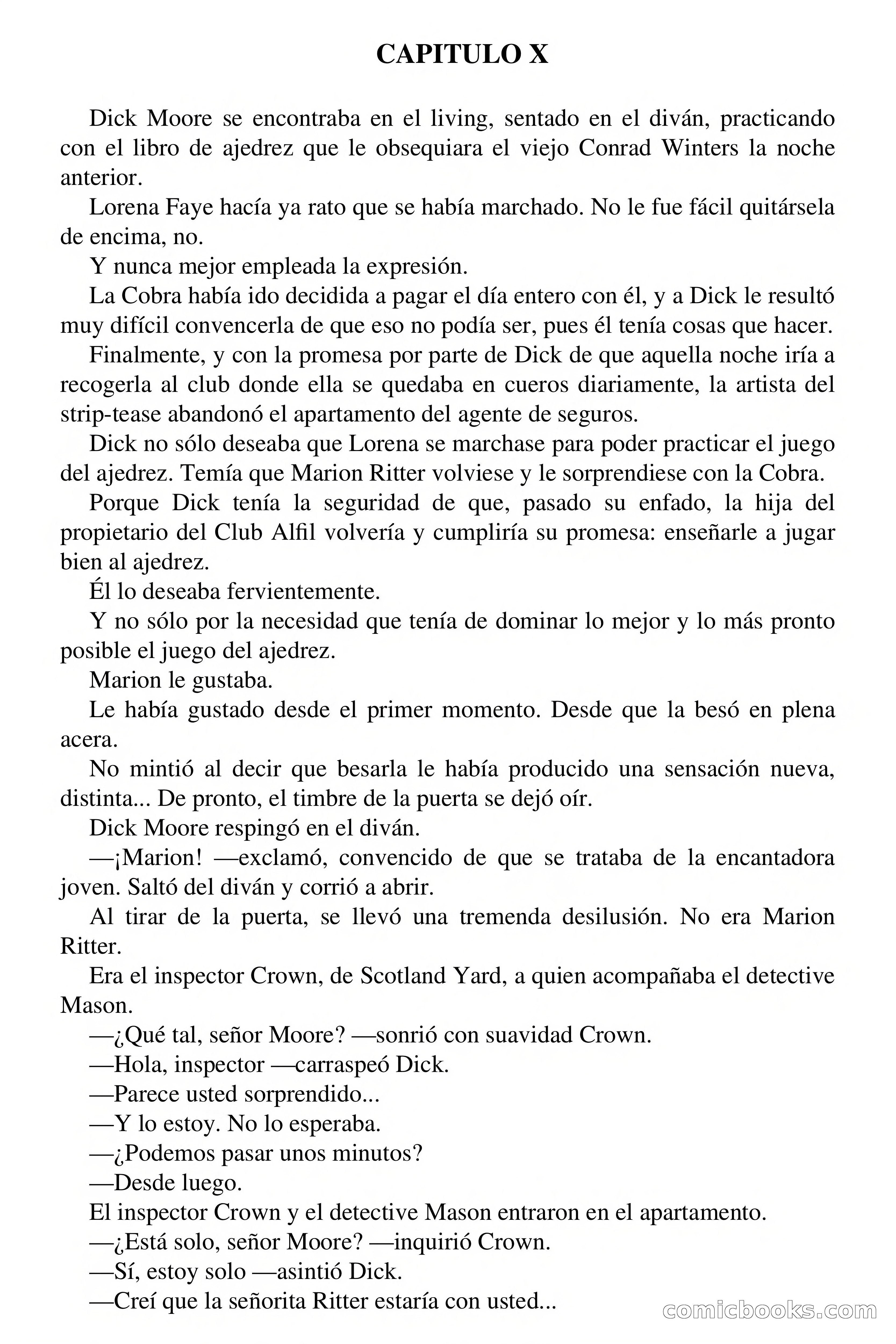 Selección Terror: La muerte juega al ajedrez — page 51 of 64