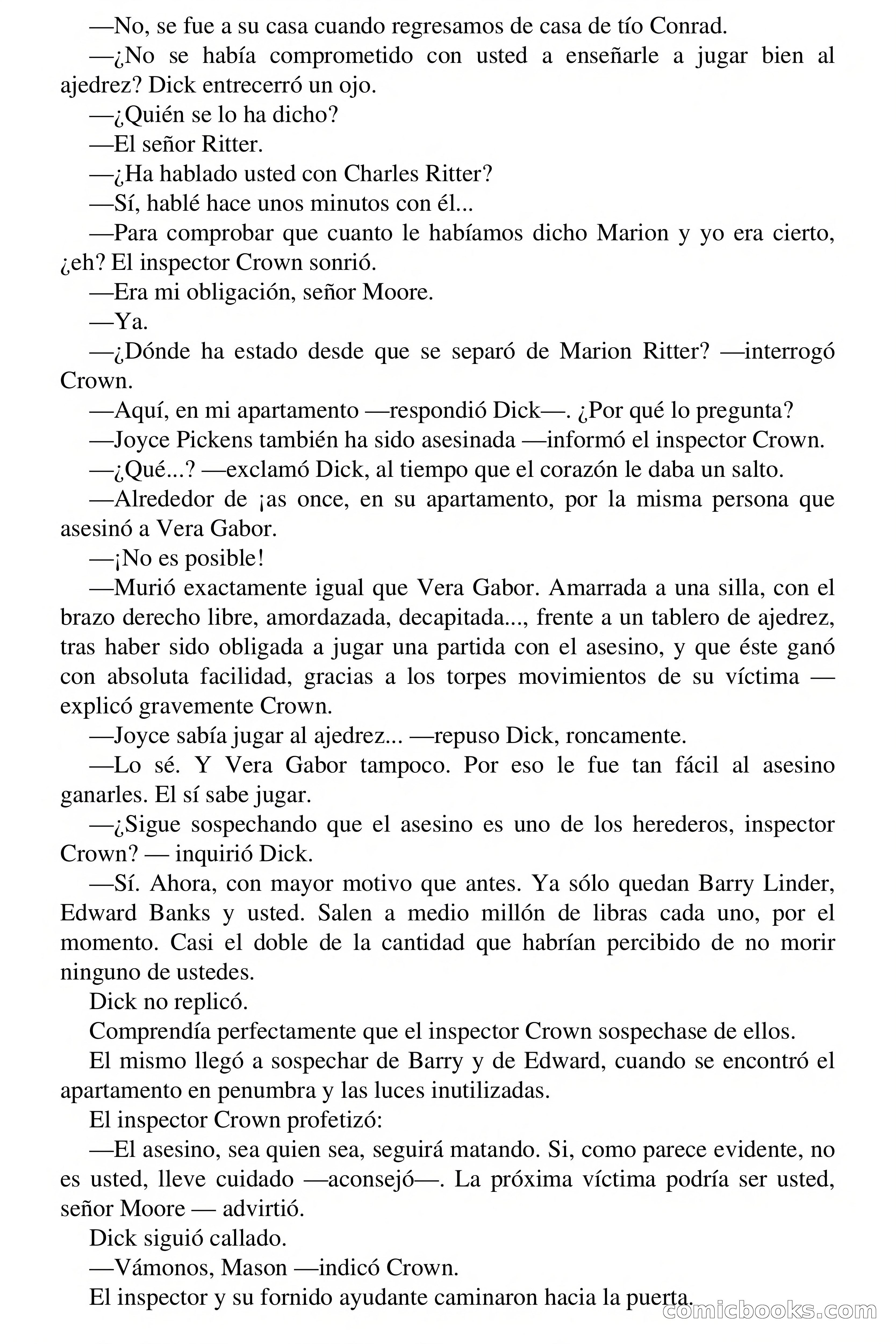 Selección Terror: La muerte juega al ajedrez — page 52 of 64