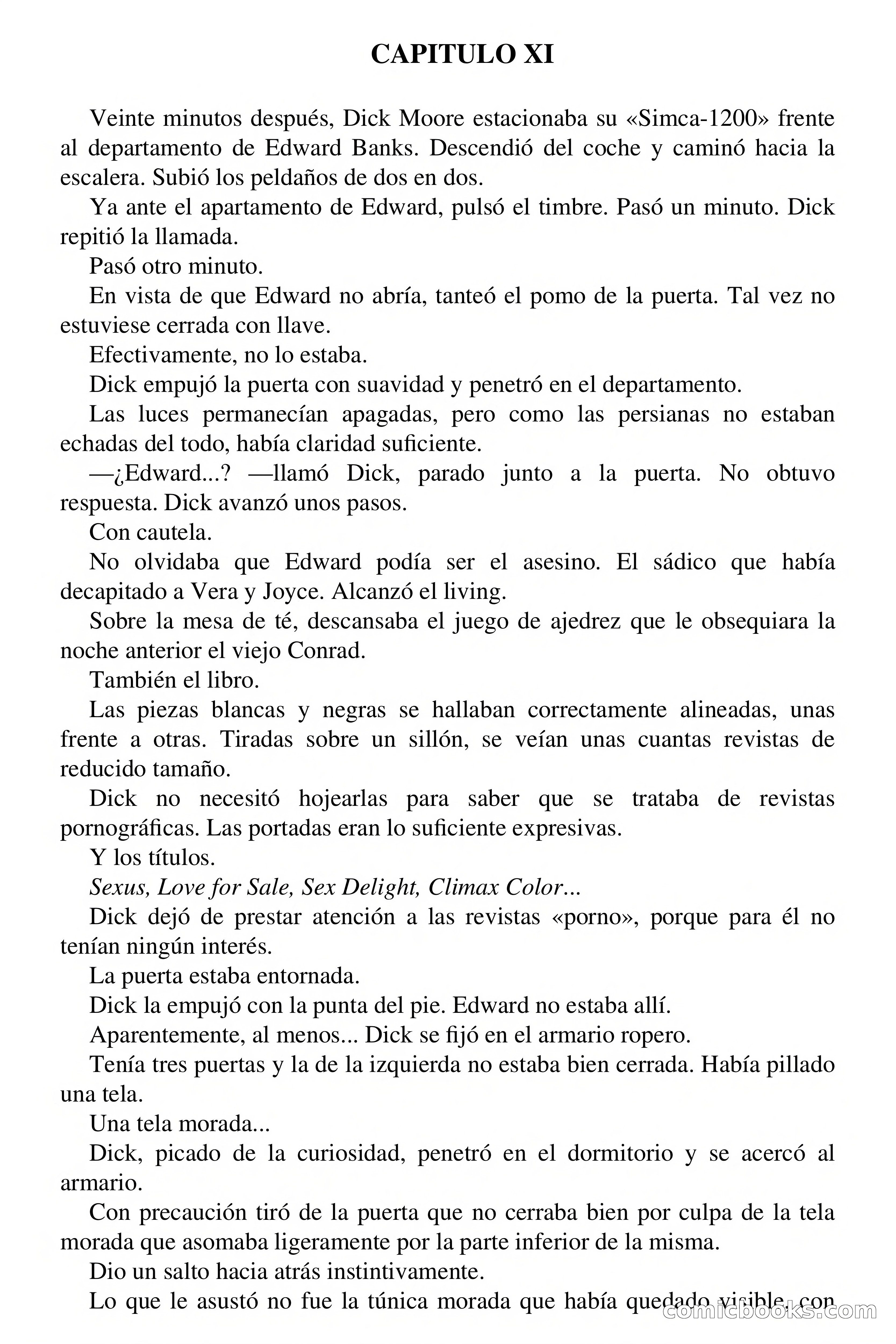 Selección Terror: La muerte juega al ajedrez — page 54 of 64