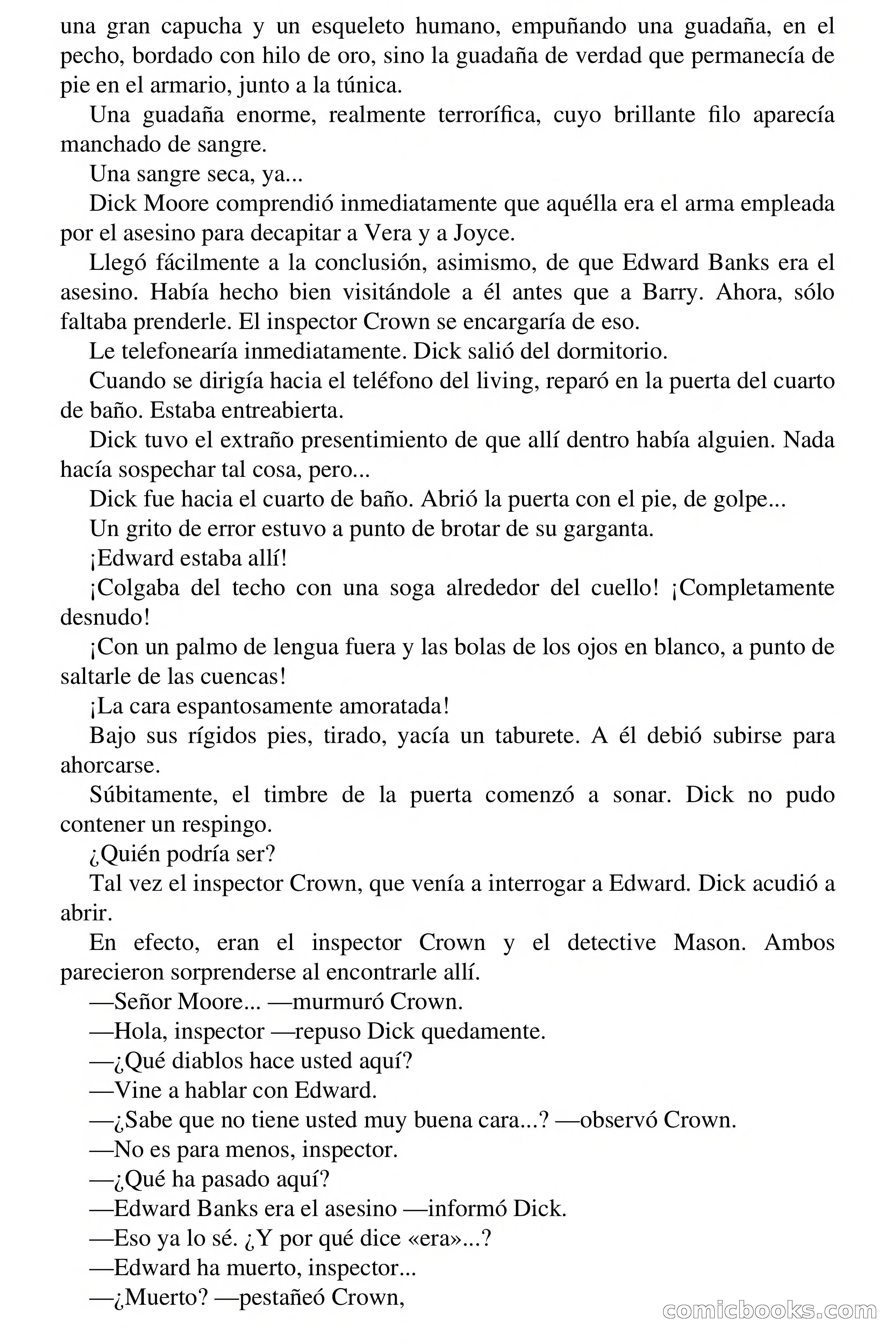 Selección Terror: La muerte juega al ajedrez — page 55 of 64