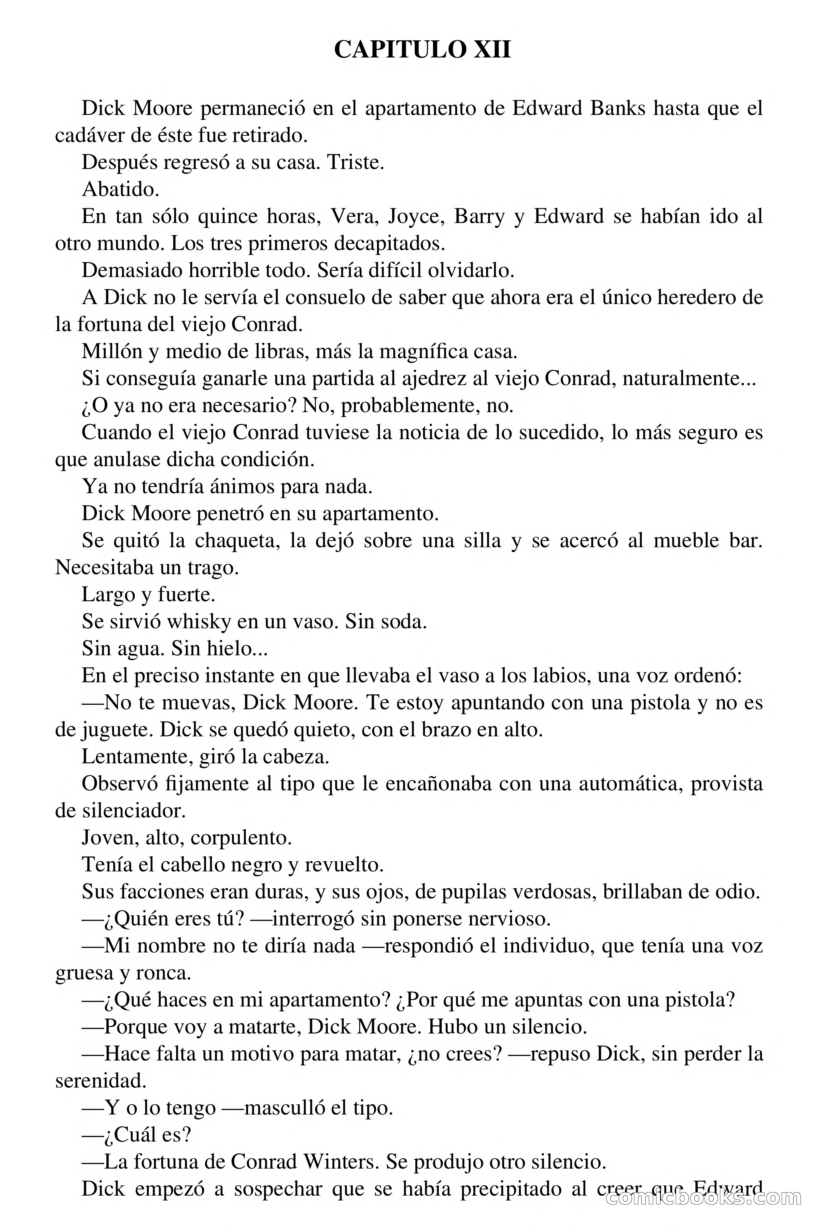 Selección Terror: La muerte juega al ajedrez — page 57 of 64