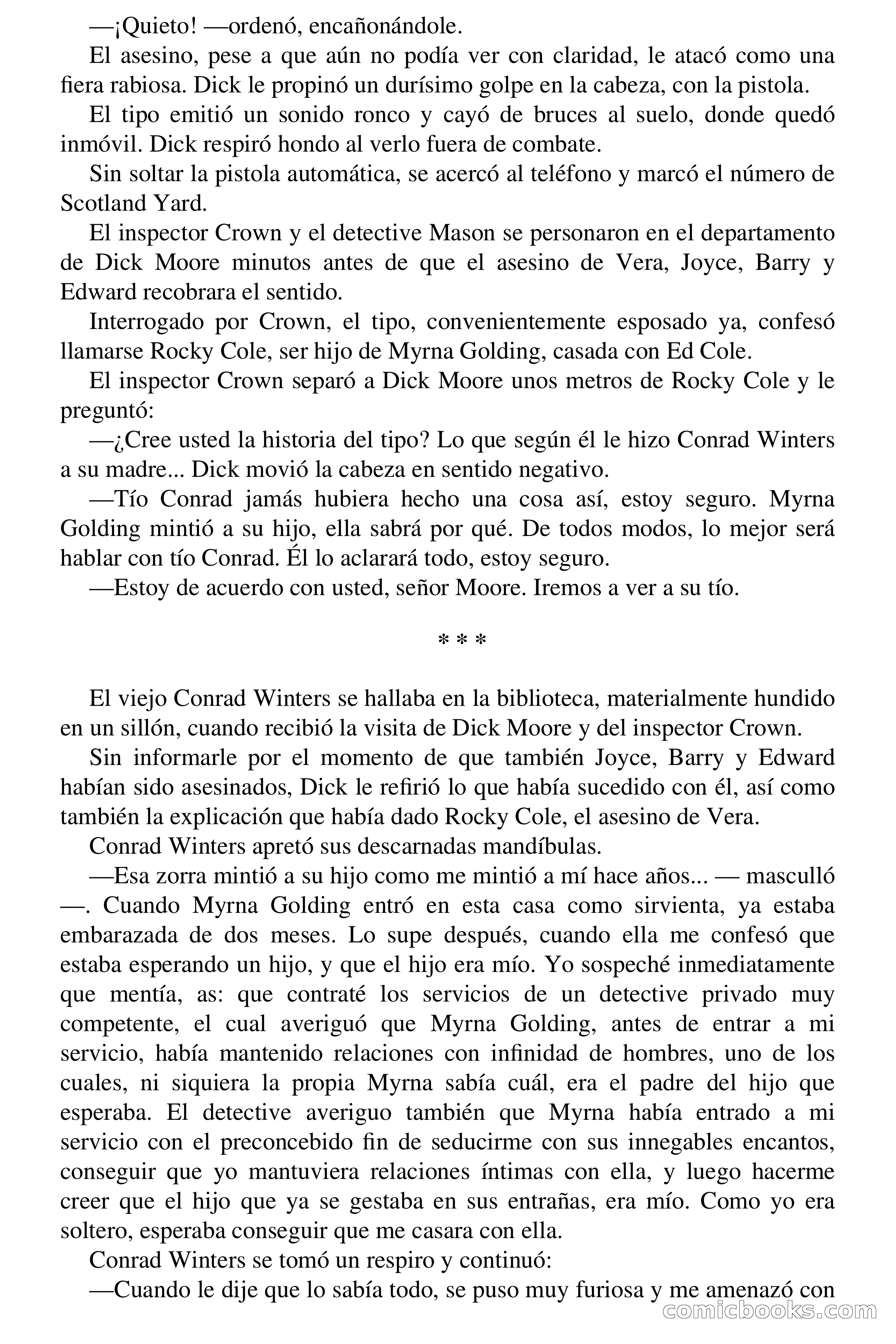 Selección Terror: La muerte juega al ajedrez — page 60 of 64