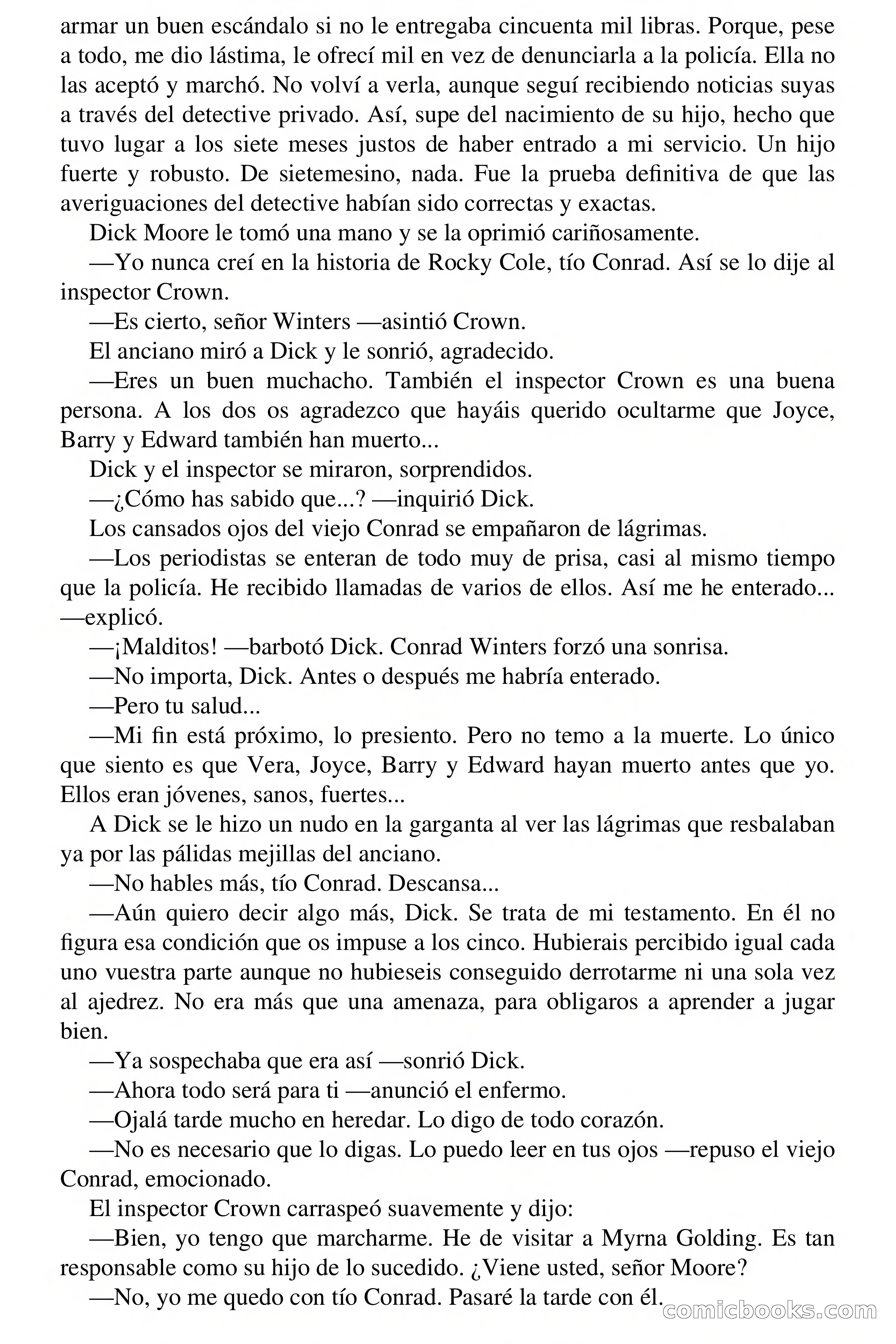 Selección Terror: La muerte juega al ajedrez — page 61 of 64