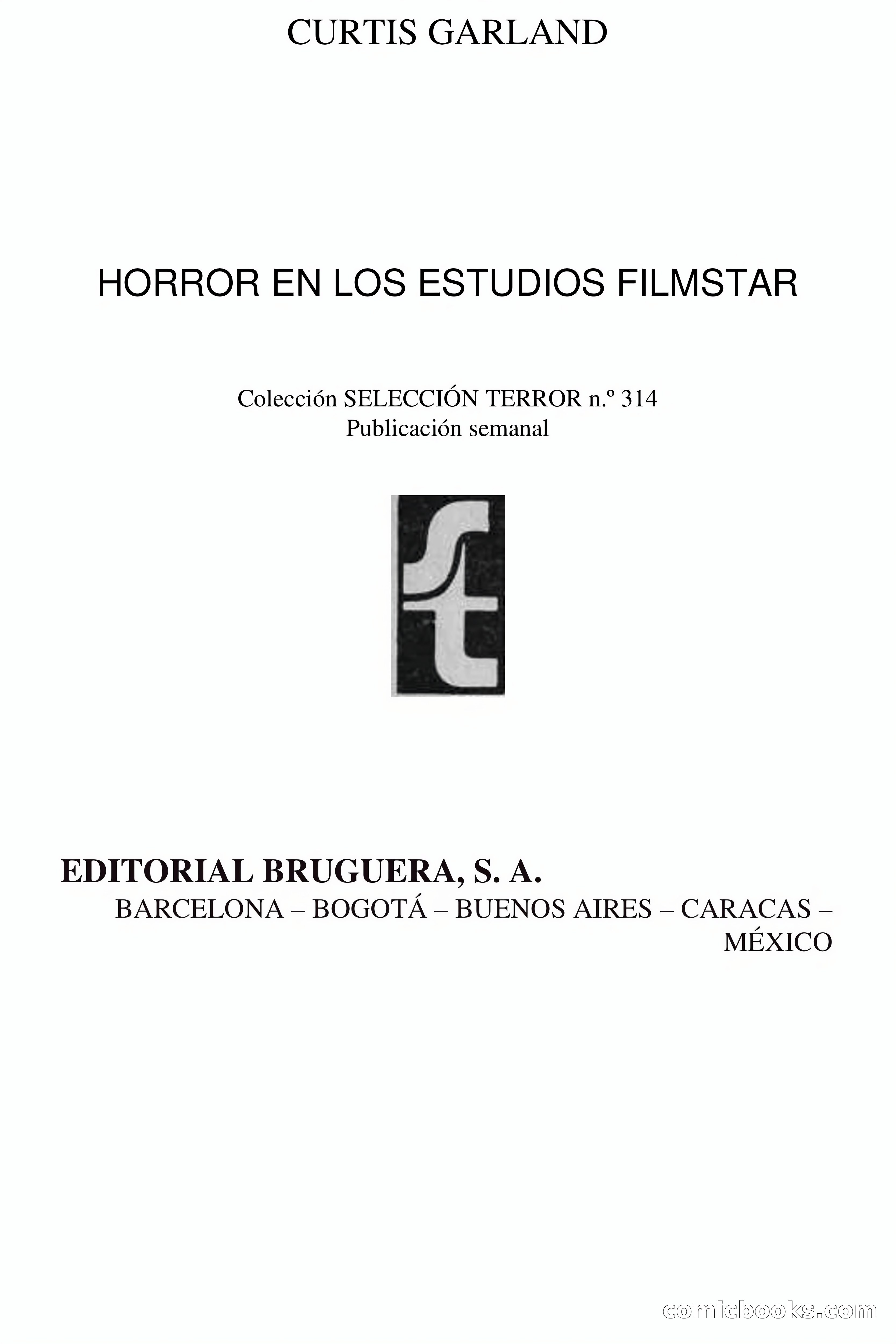 Selección Terror: Horror en los Estudios Filmstar — page 4 of 72
