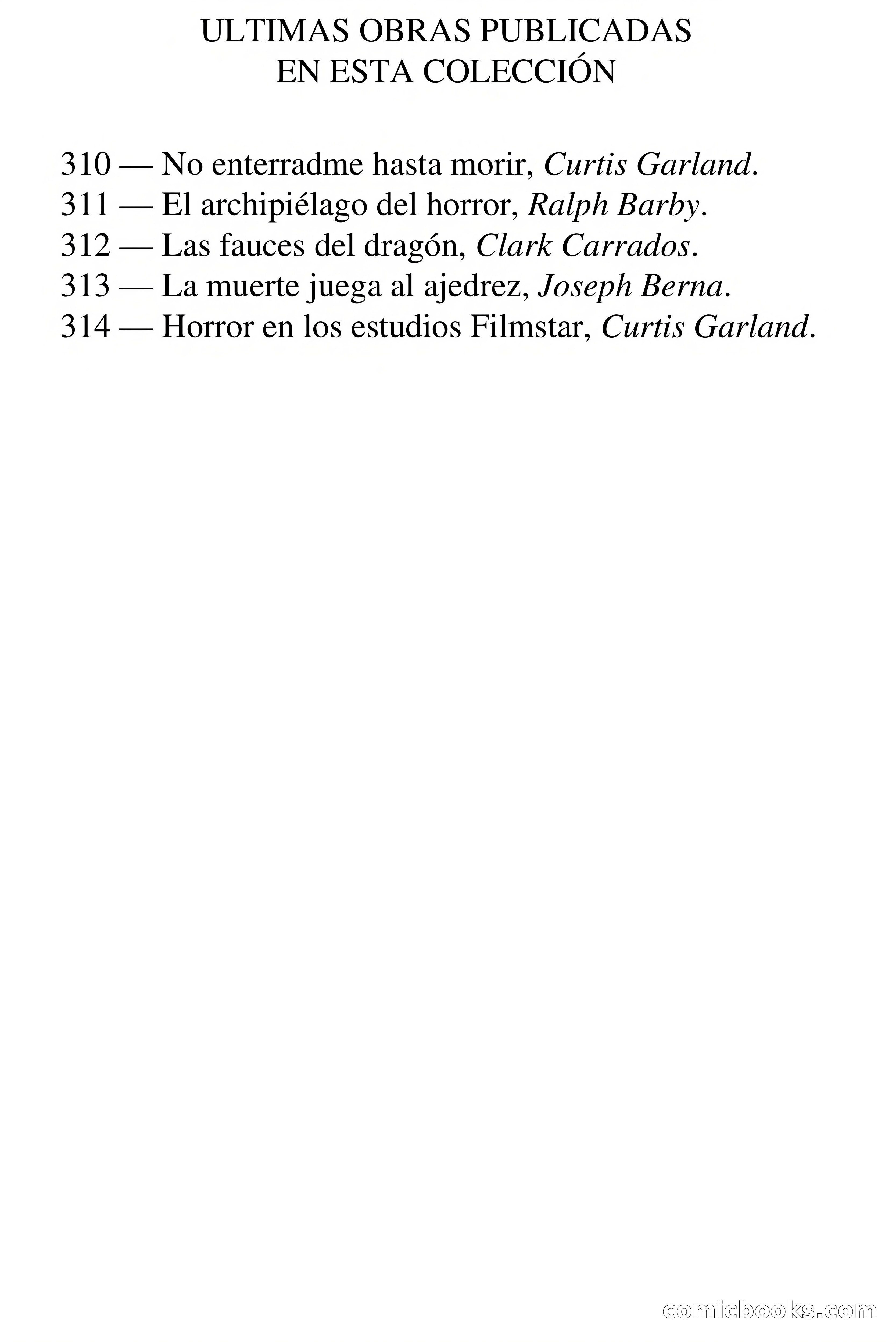 Selección Terror: Clark Carrados — page 3 of 70