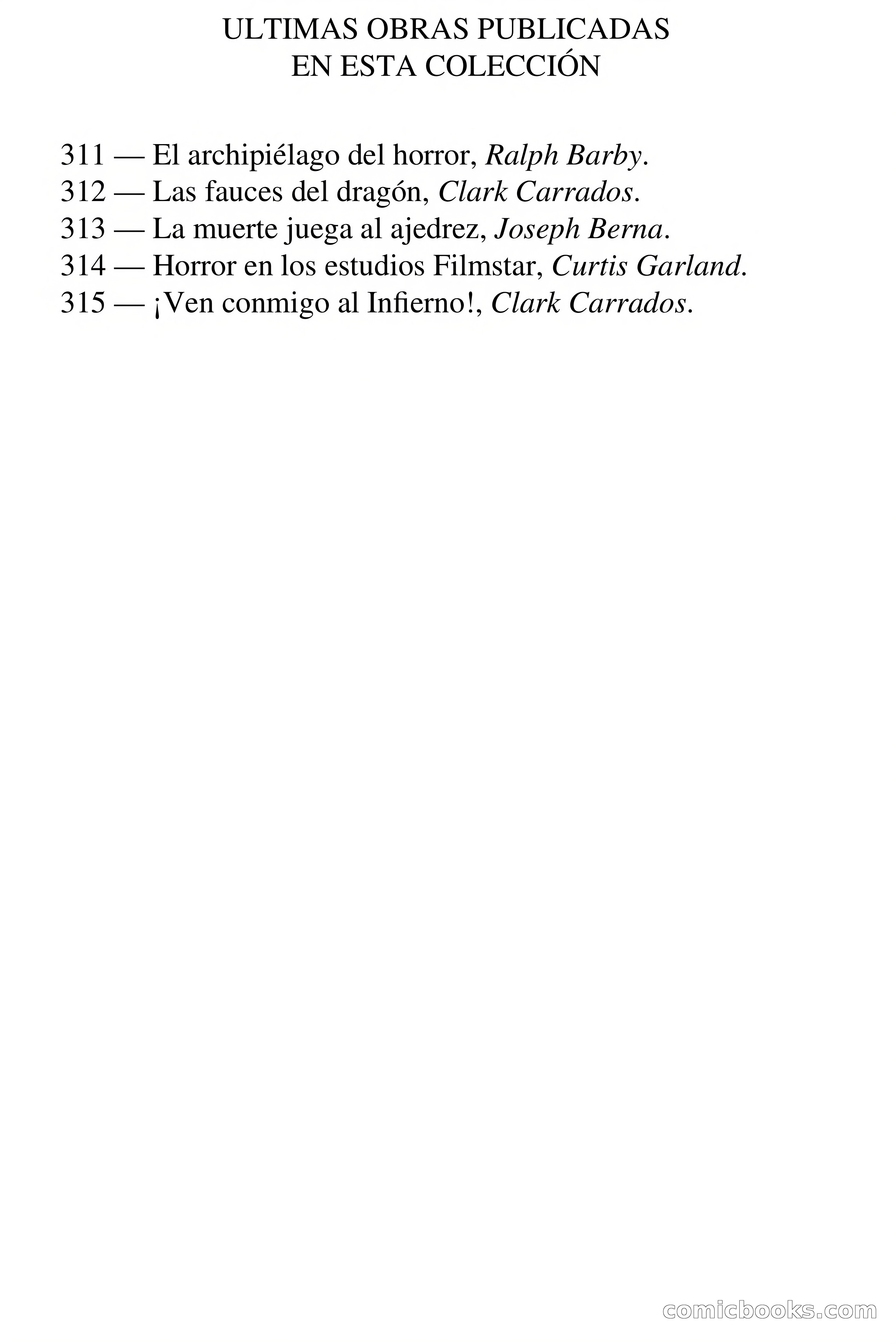 Selección Terror: Silver Kane — Un abrigo de piel de hiena — page 3 of 59
